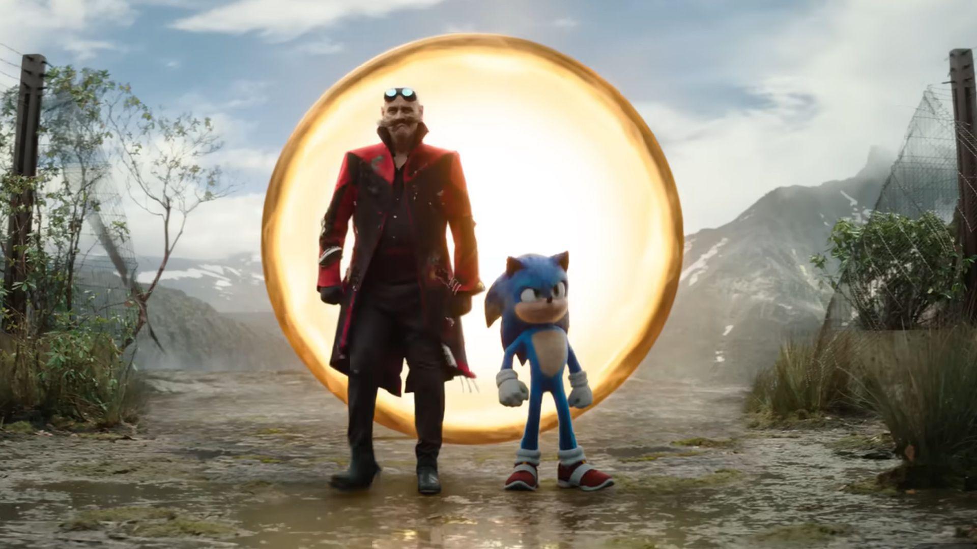 sonic and dr robotnik.