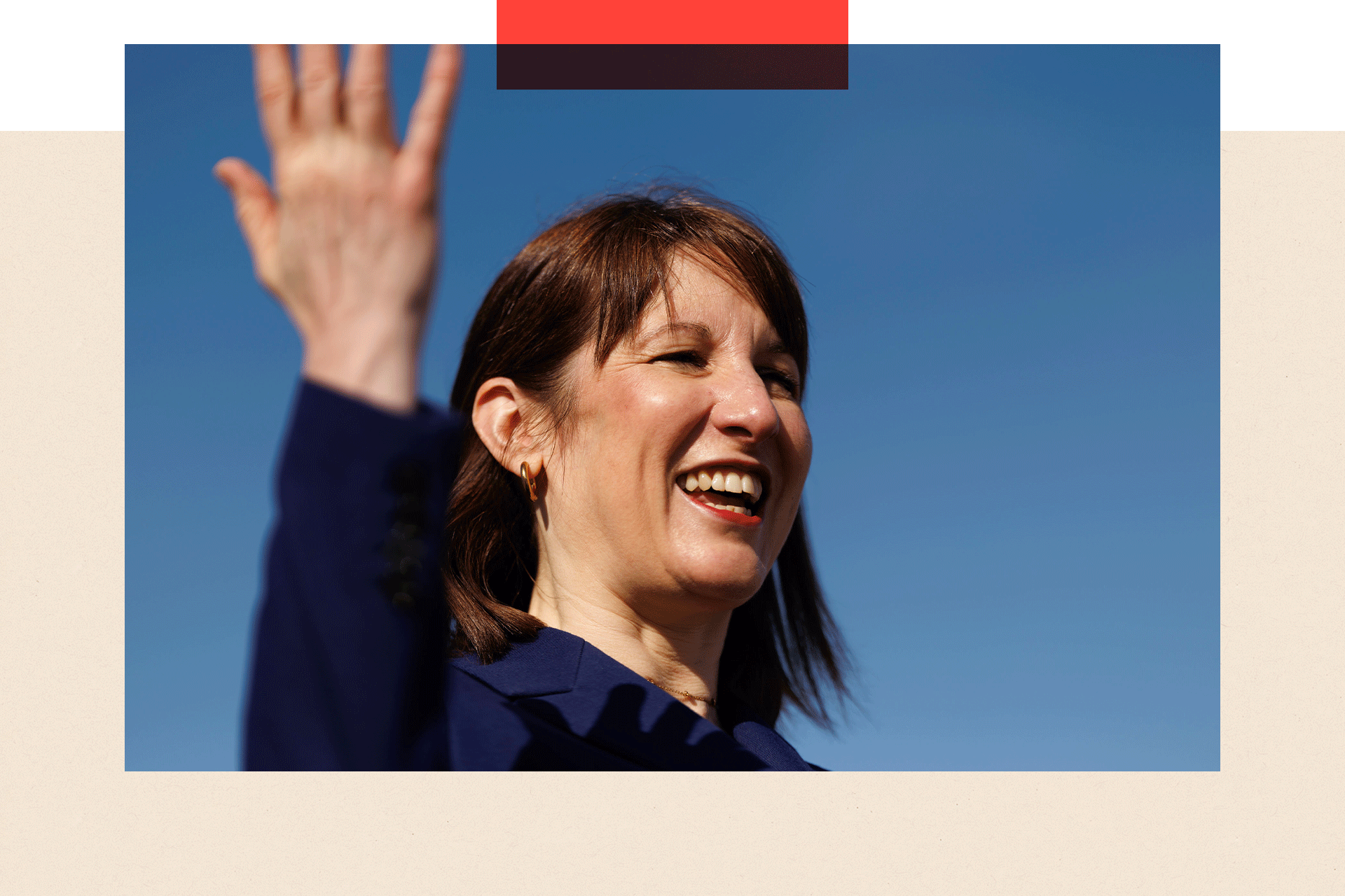 Chancellor of the Exchequer Rachel Reeves during a visit to RAF Northolt in north London