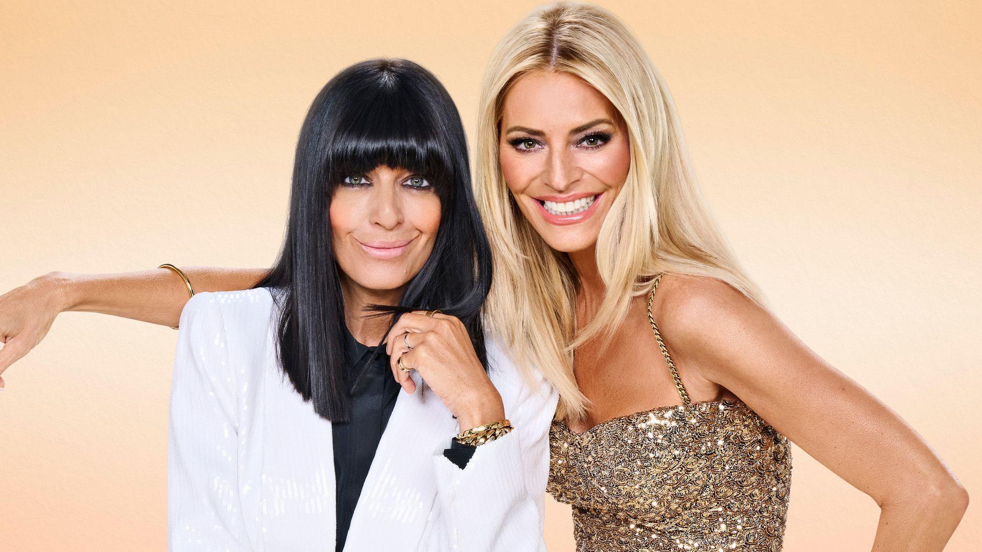 Claudia Winkleman and Tess Daly 