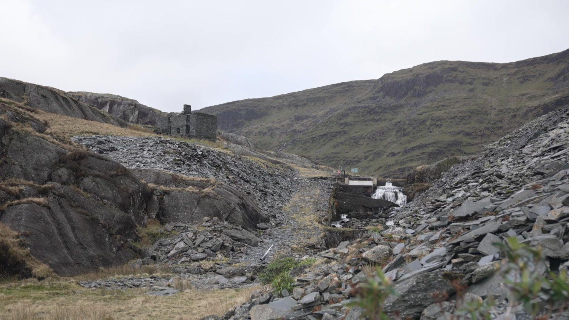 Ardal Cwmorthin, ger Blaenau Ffestiniog