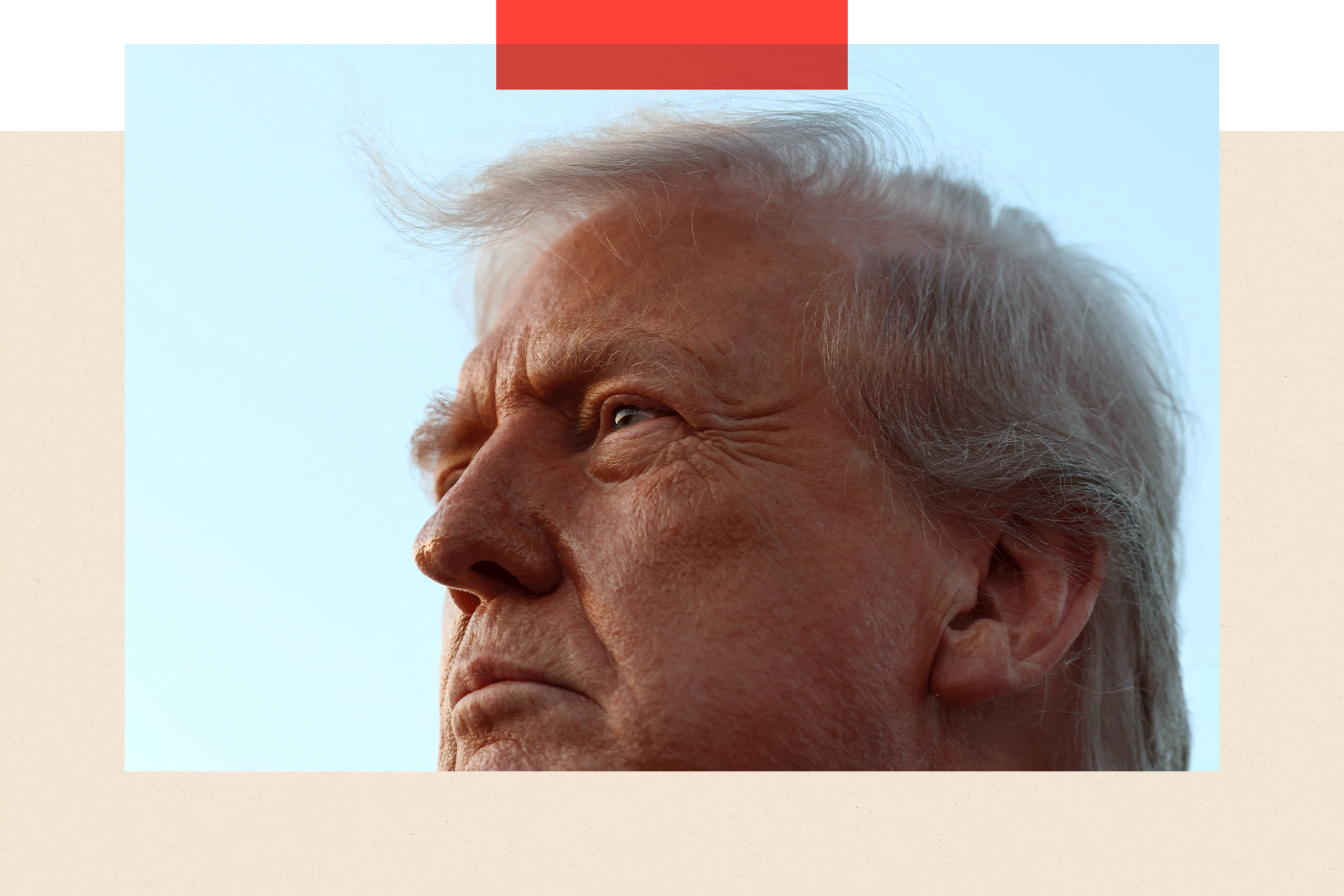 U.S. President Donald Trump looks on as he speaks to the press
