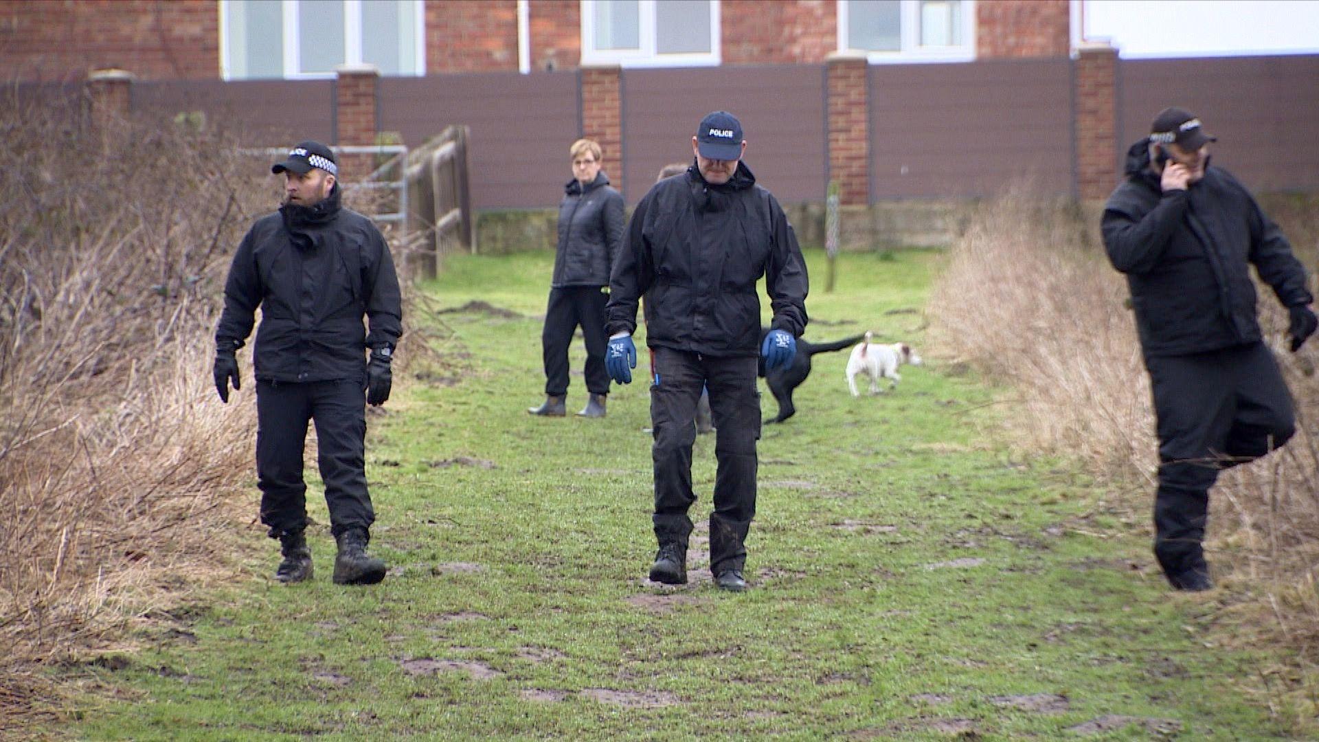 Police search area of woodland in Billingham