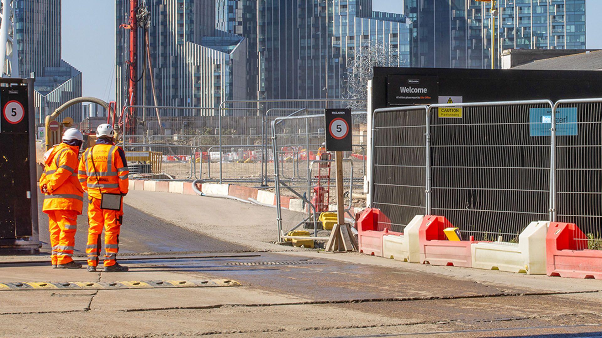 A number of new data centres are planned for London, including this one in the Docklands area