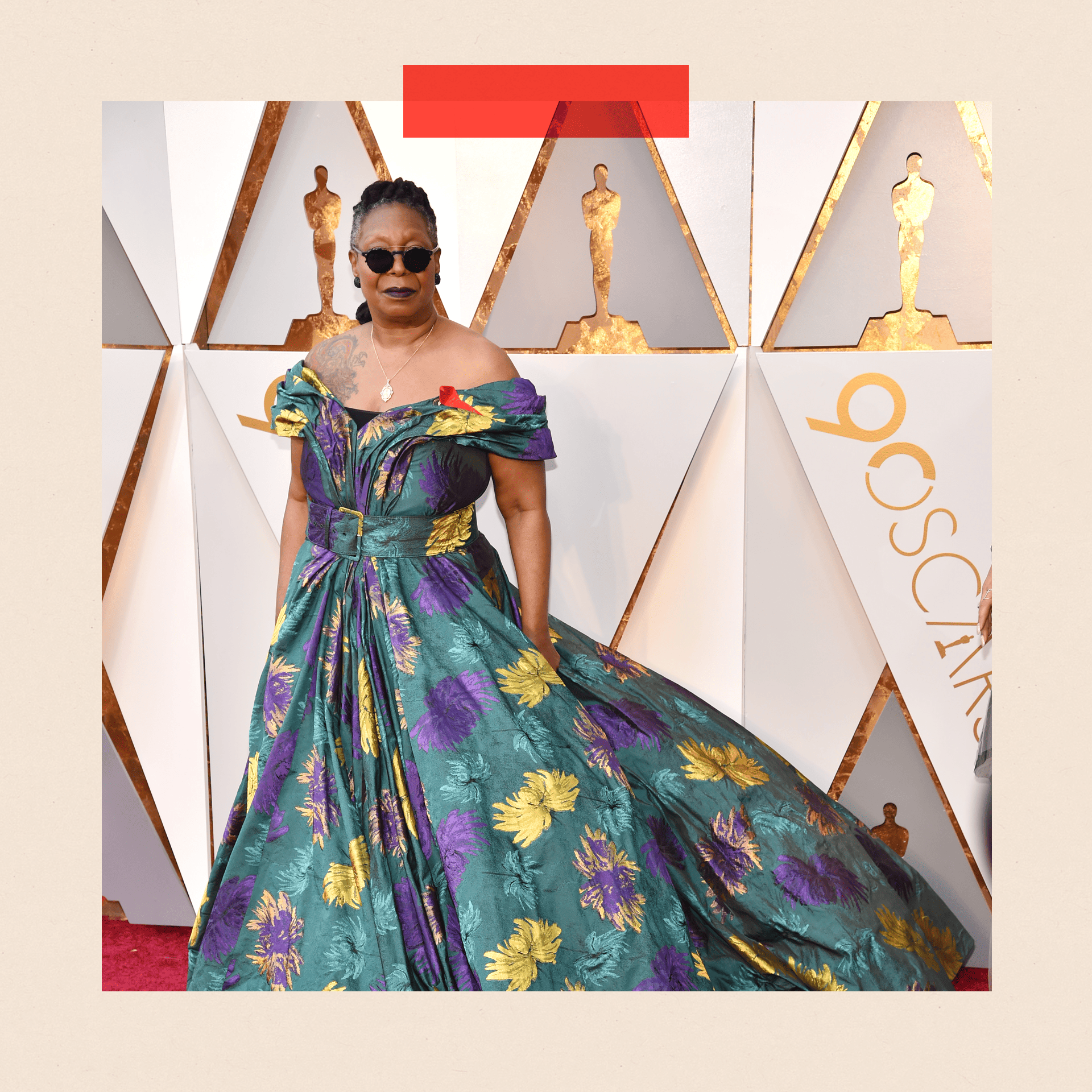 Whoopi Goldberg attending the 90th Annual Academy Awards 