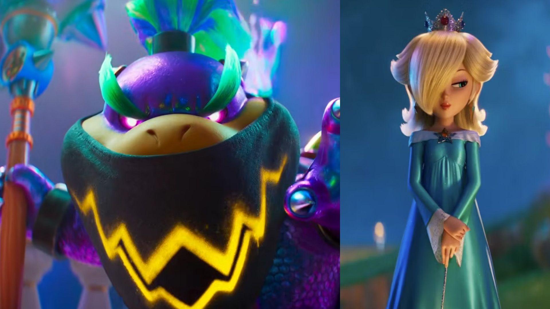 Bowser Jr and Rosalina