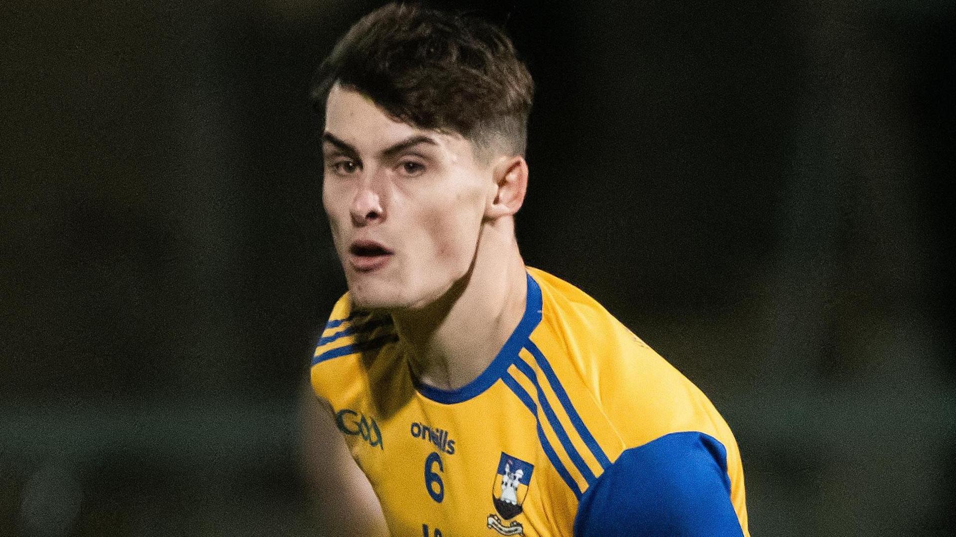 Fermanagh county player Johnny Cassidy netted one of Enniskillen Gaels' four goals at Tempo