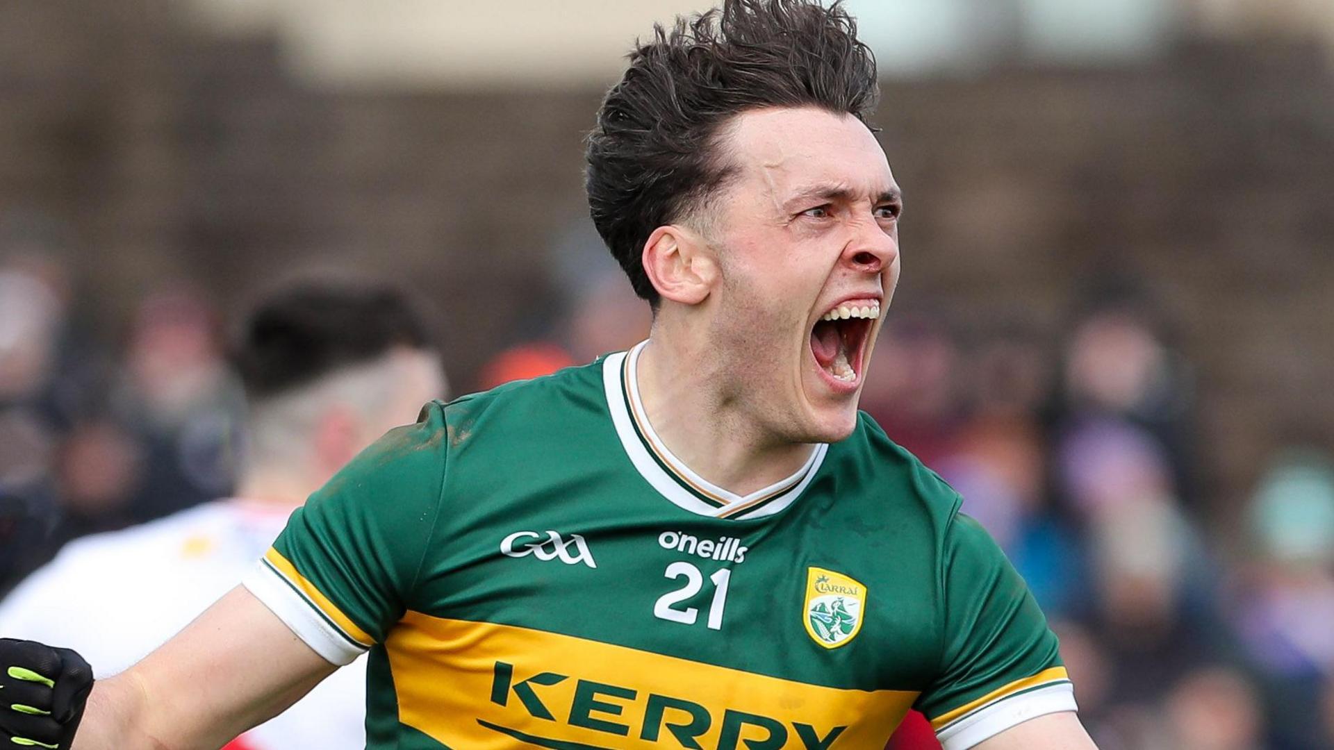 David Clifford scored three goals for Kerry to beat Tyrone in a vital Division One league clash in Pomeroy