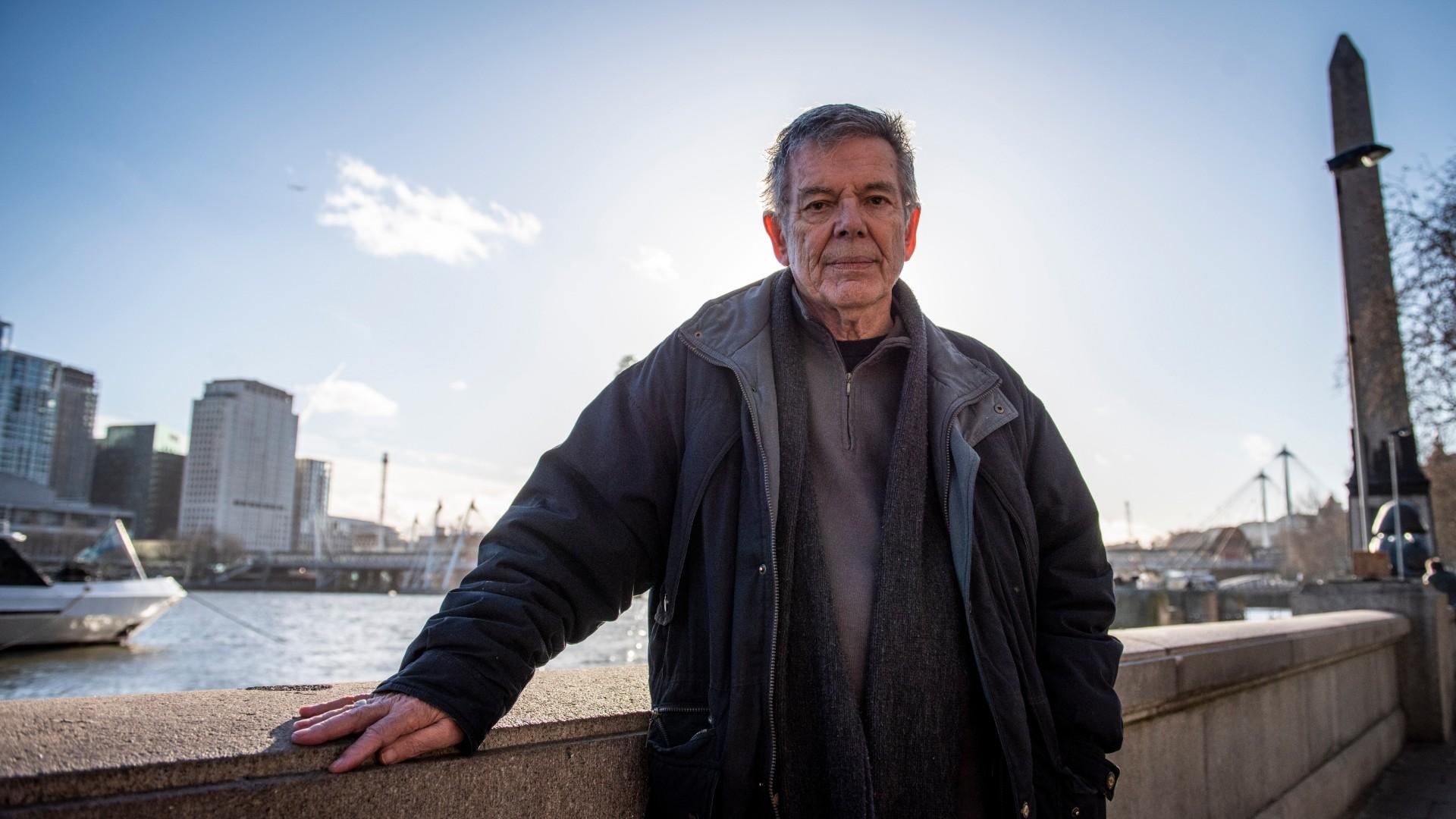 Tony May on the Victoria Embankment