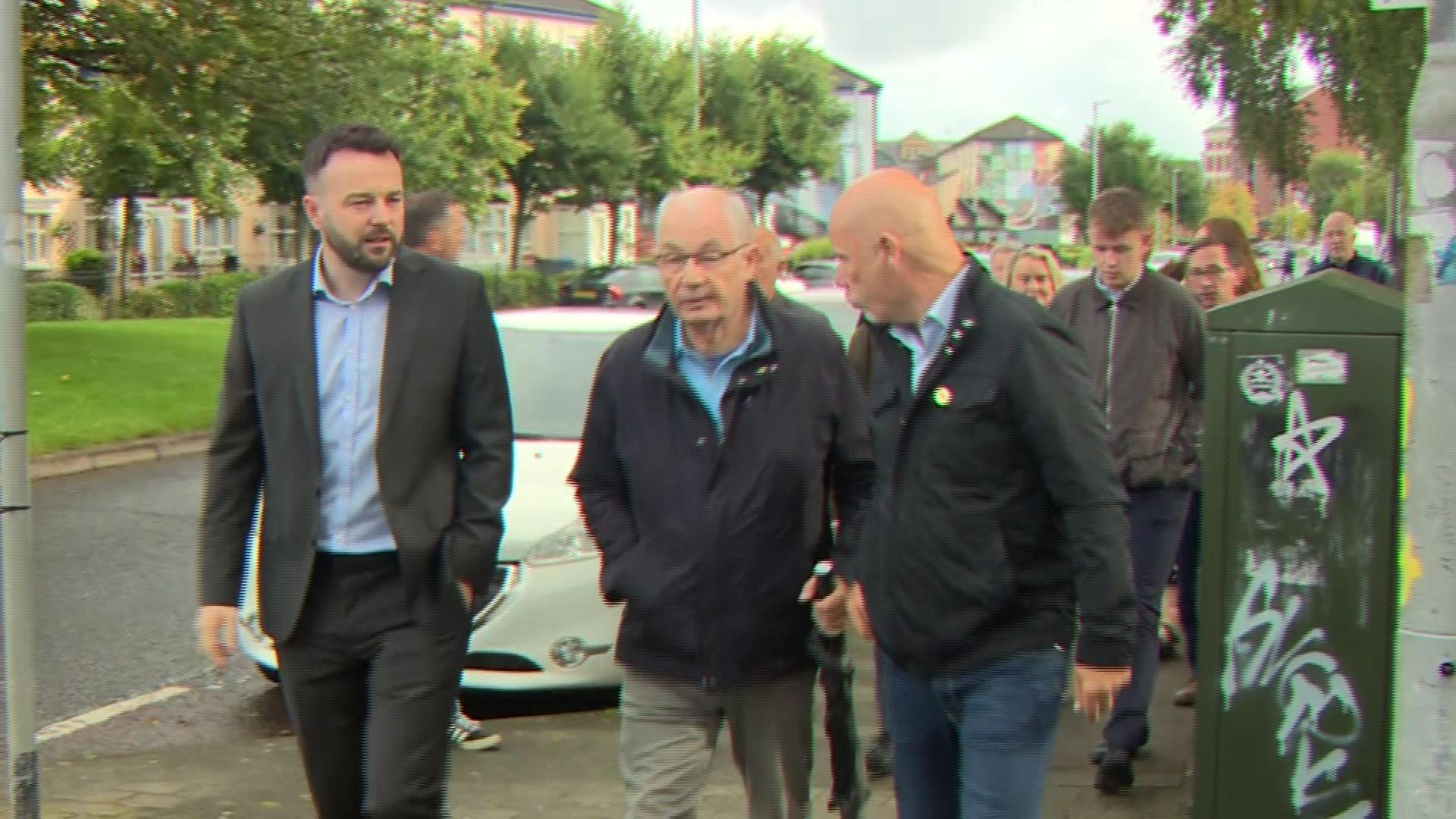 Colum Eastwood accompanied relatives of some of the victims to a court hearing in Londonderry last year