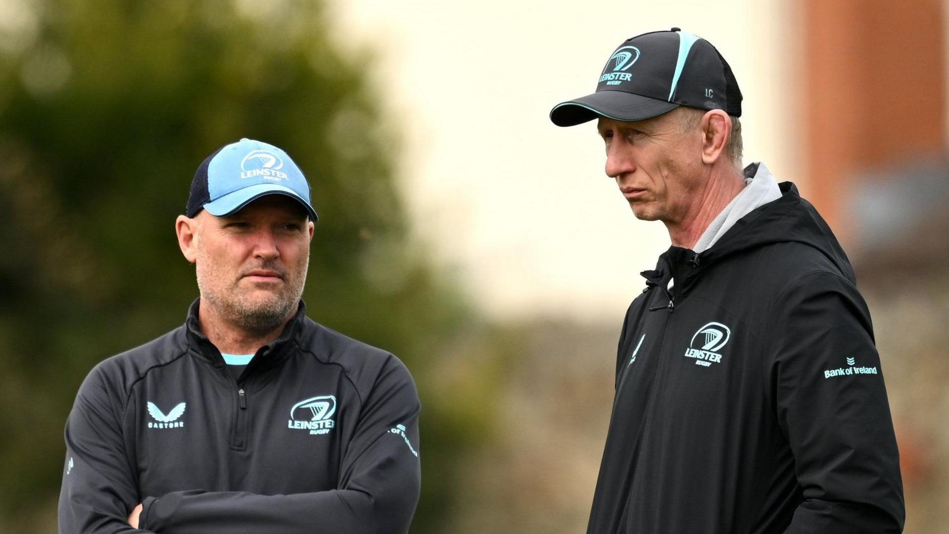 Jacques Nienaber and Leo Cullen 