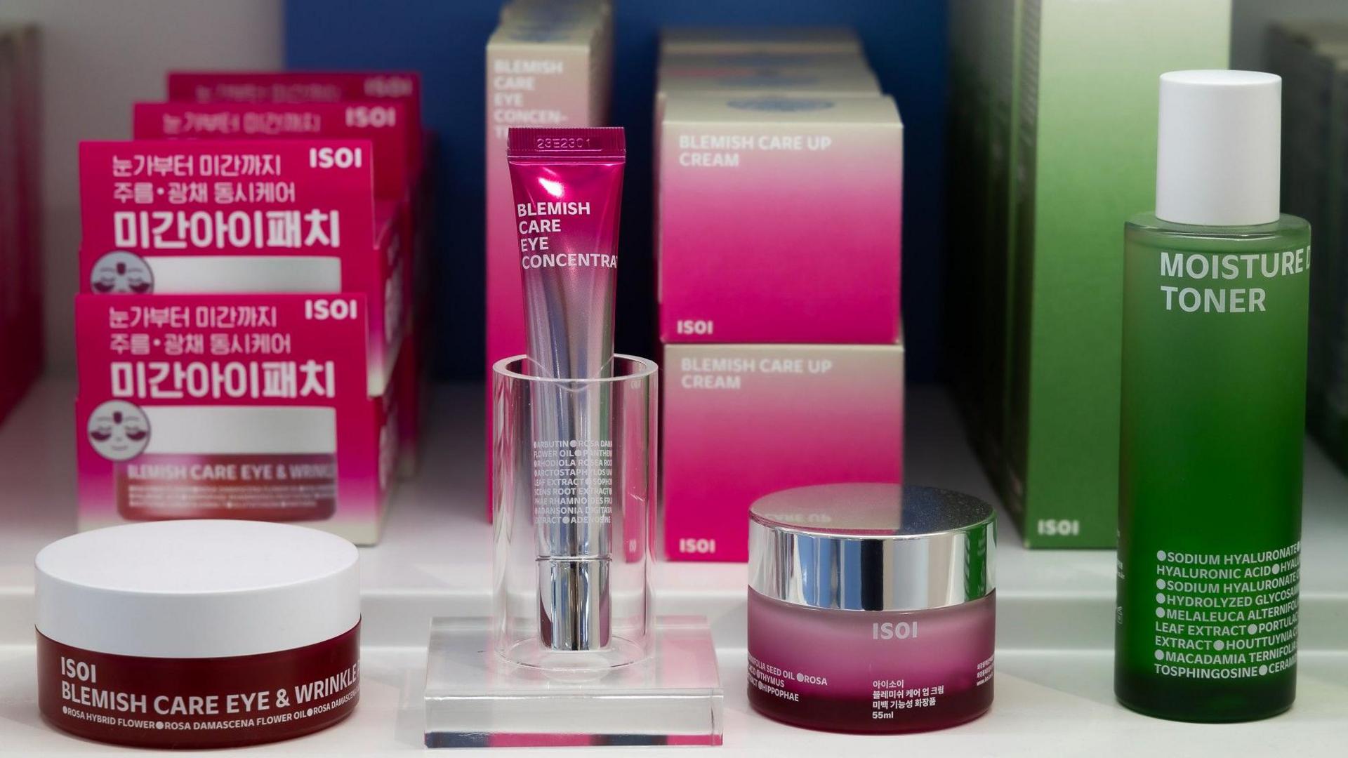 Products on sale at K-beauty store PureSeoul