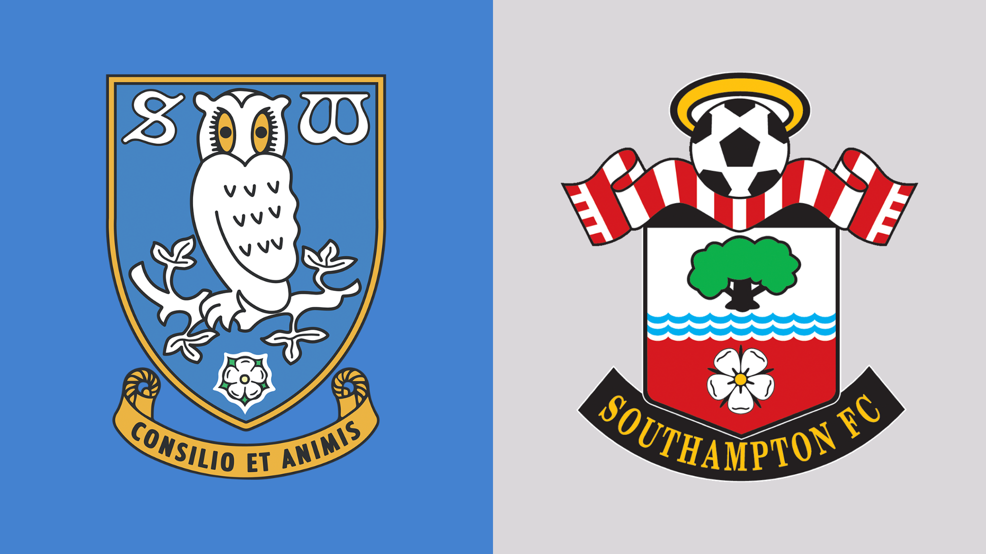 Sheffield Wednesday and Southampton club badges