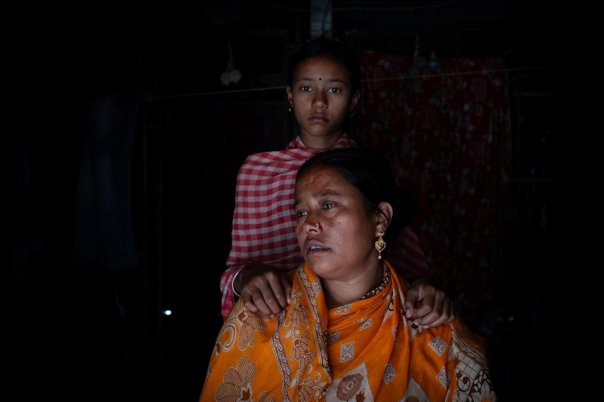 Kakoli Das and her daughter, Isha Das