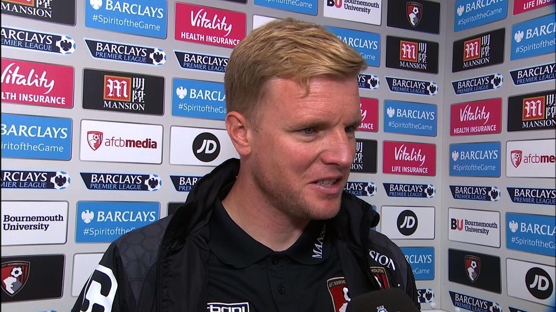 Bournemouth manager Eddie Howe