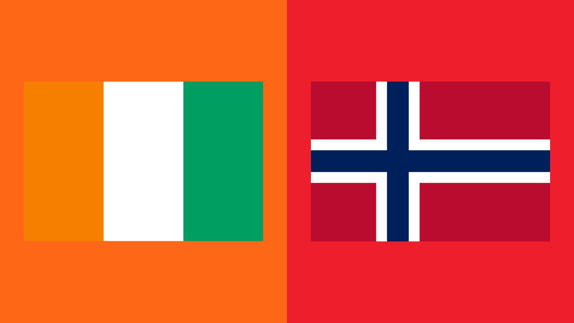 Ivory Coast v Norway