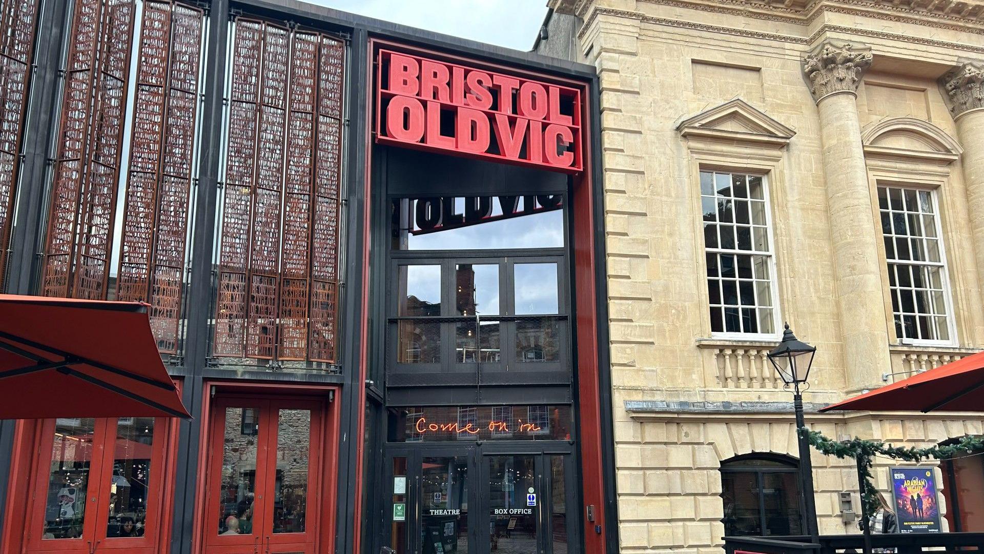 The outside of Bristol Old Vic Theatre on King Street, which is in its fourth year of losses.