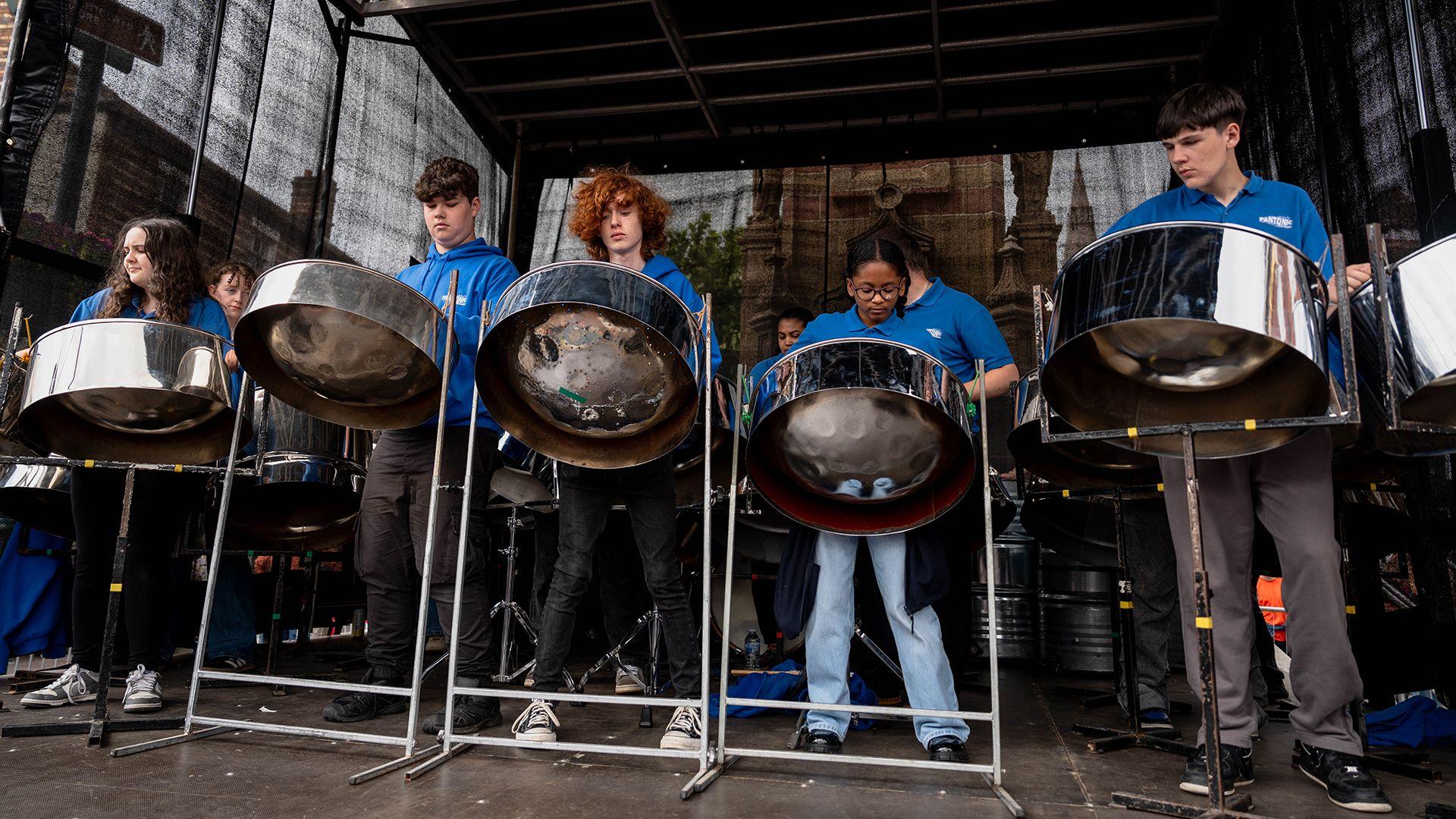 Steel Drummers