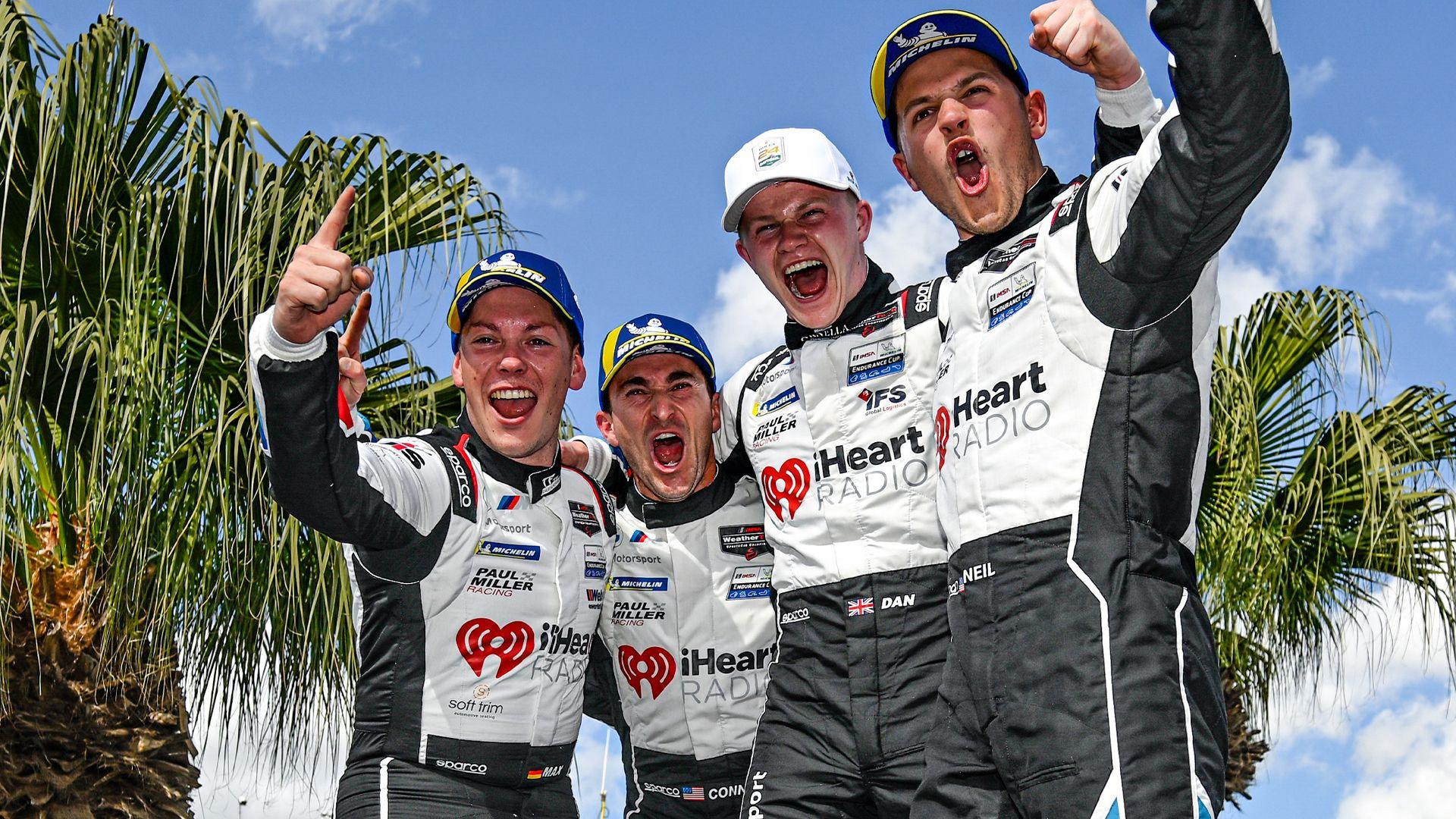 Max Hesse, Connor de Philippi, Dan Harper and Neil Verhagen won the Daytona 24 Hours from the back of the grid