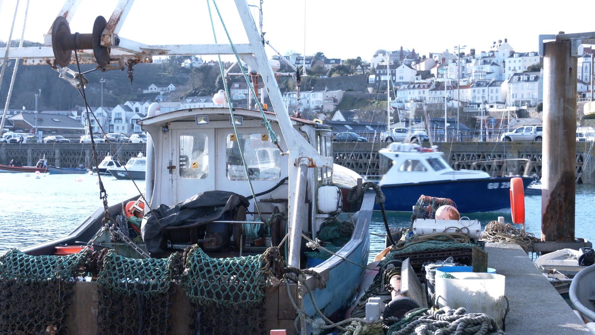 Guernsey fishing boats