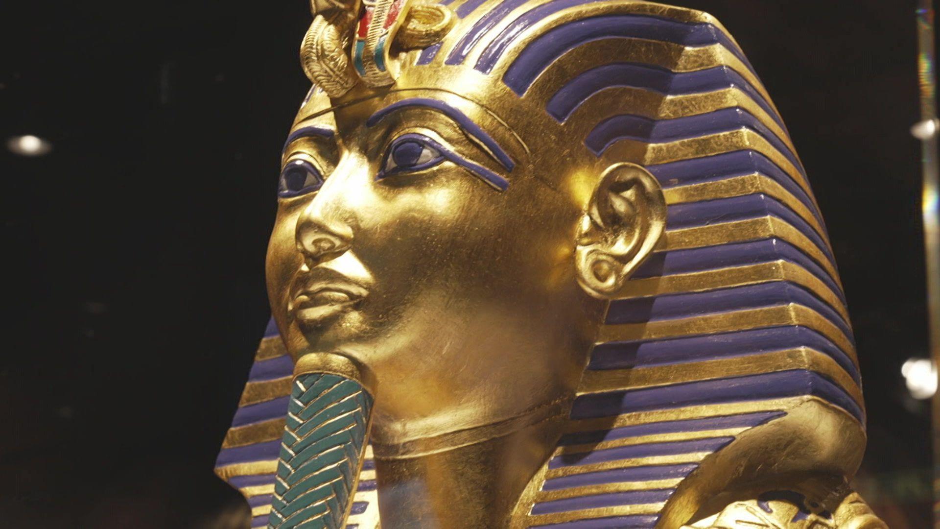 Ancient Egyptian statue. 