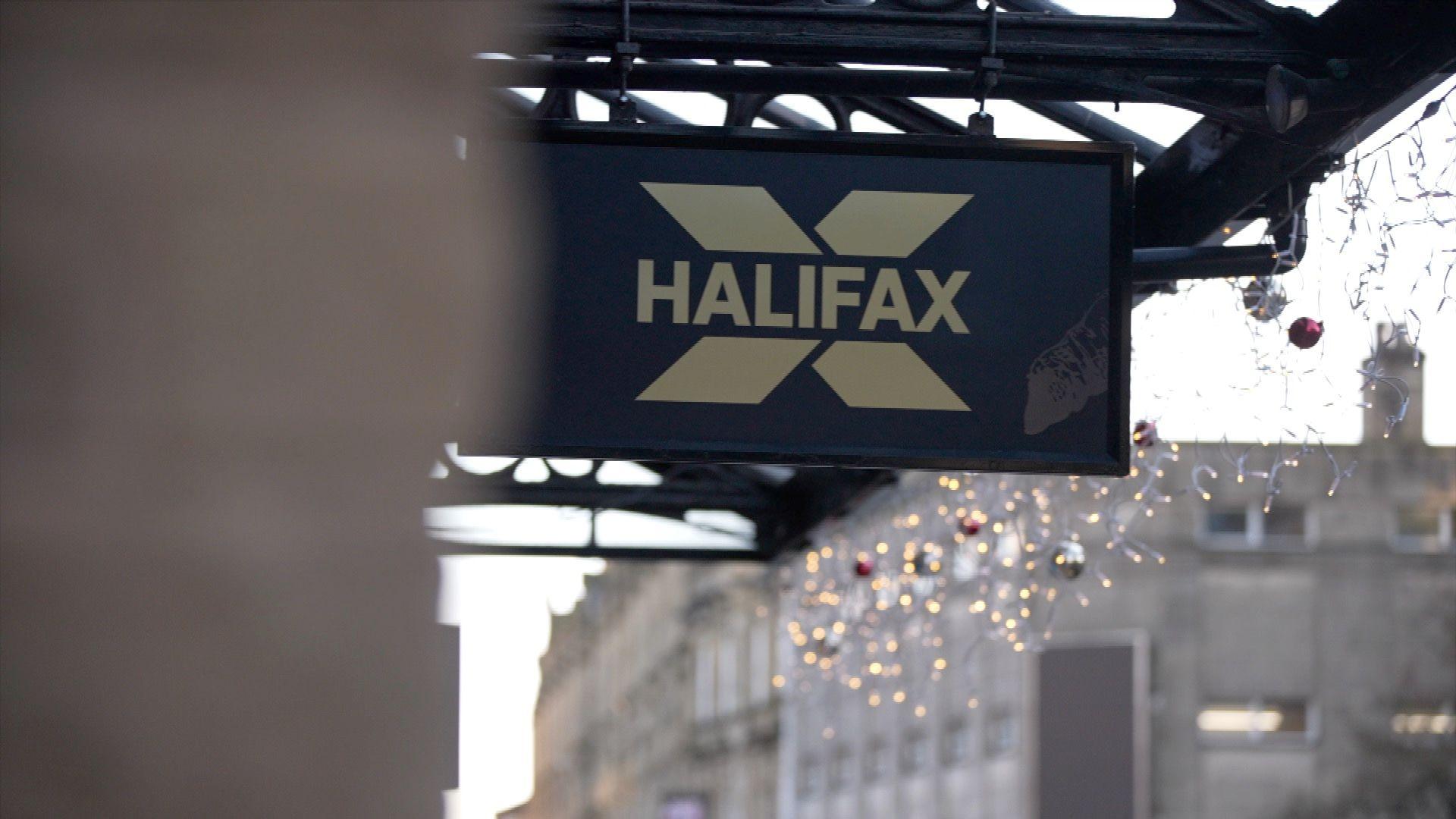 Sign showing Halifax