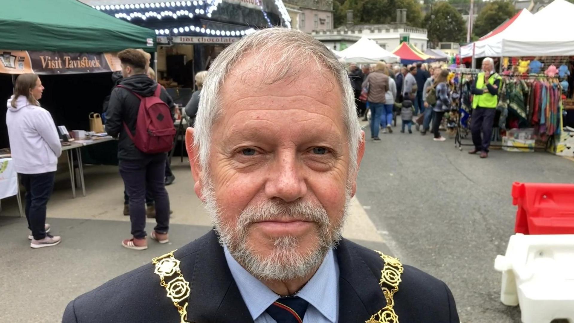 Councillor Paul Ward, Tavistock Mayor