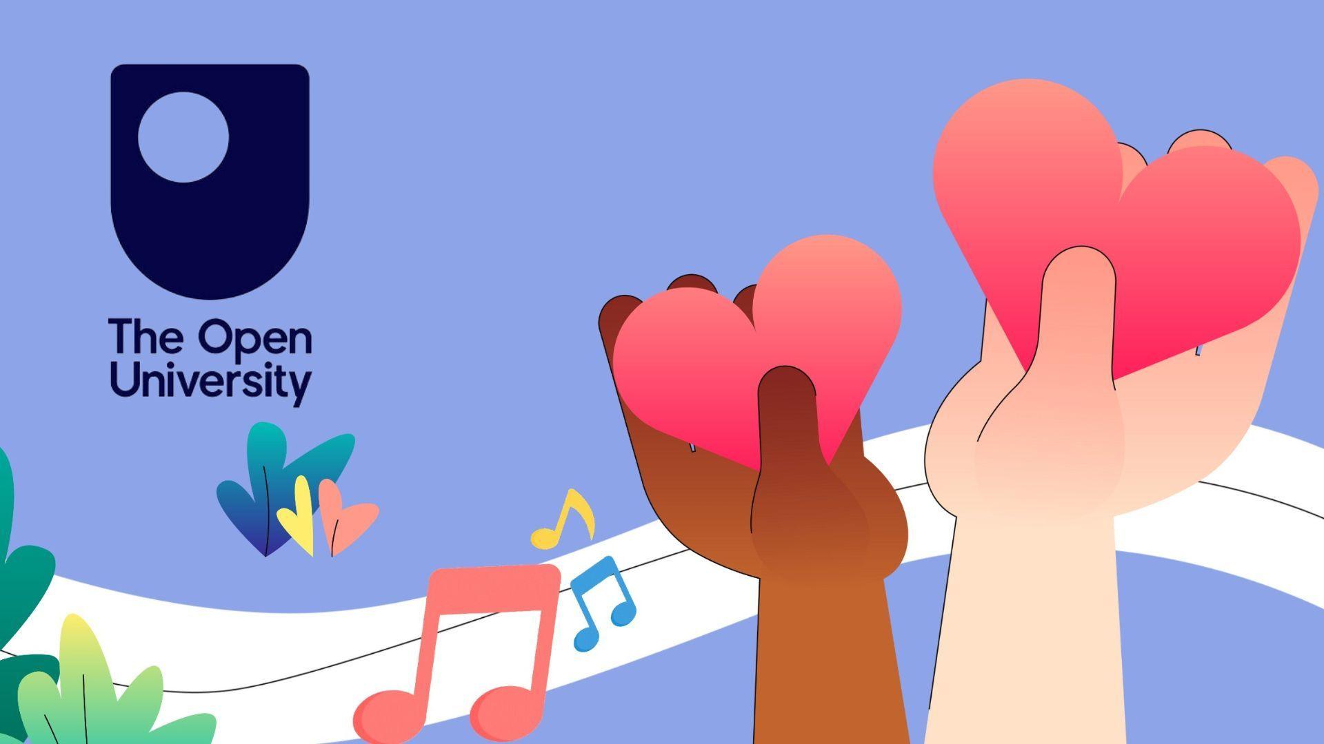 Music at the end with The Open University