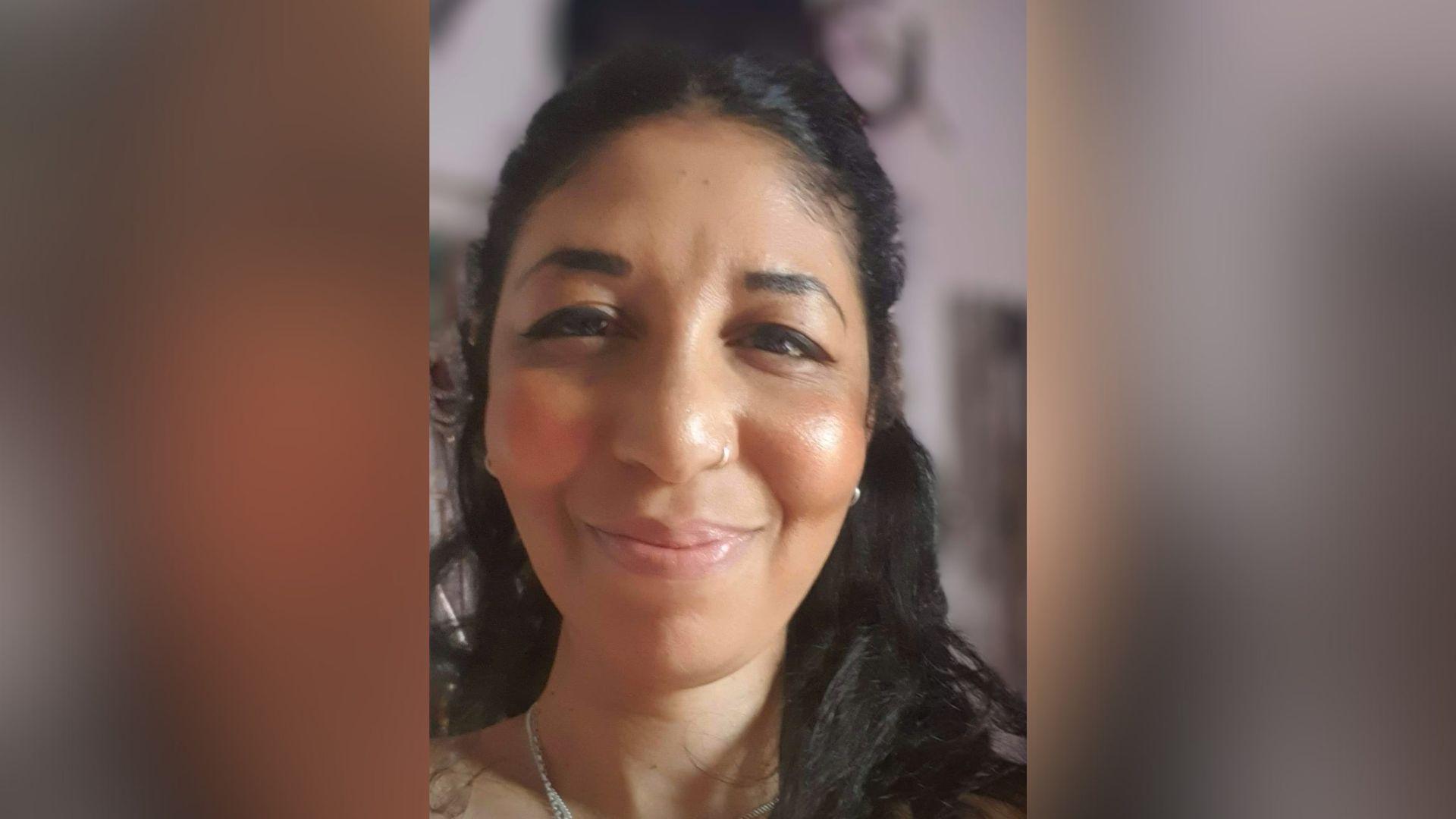 Selfie of Portia smiling at the camera