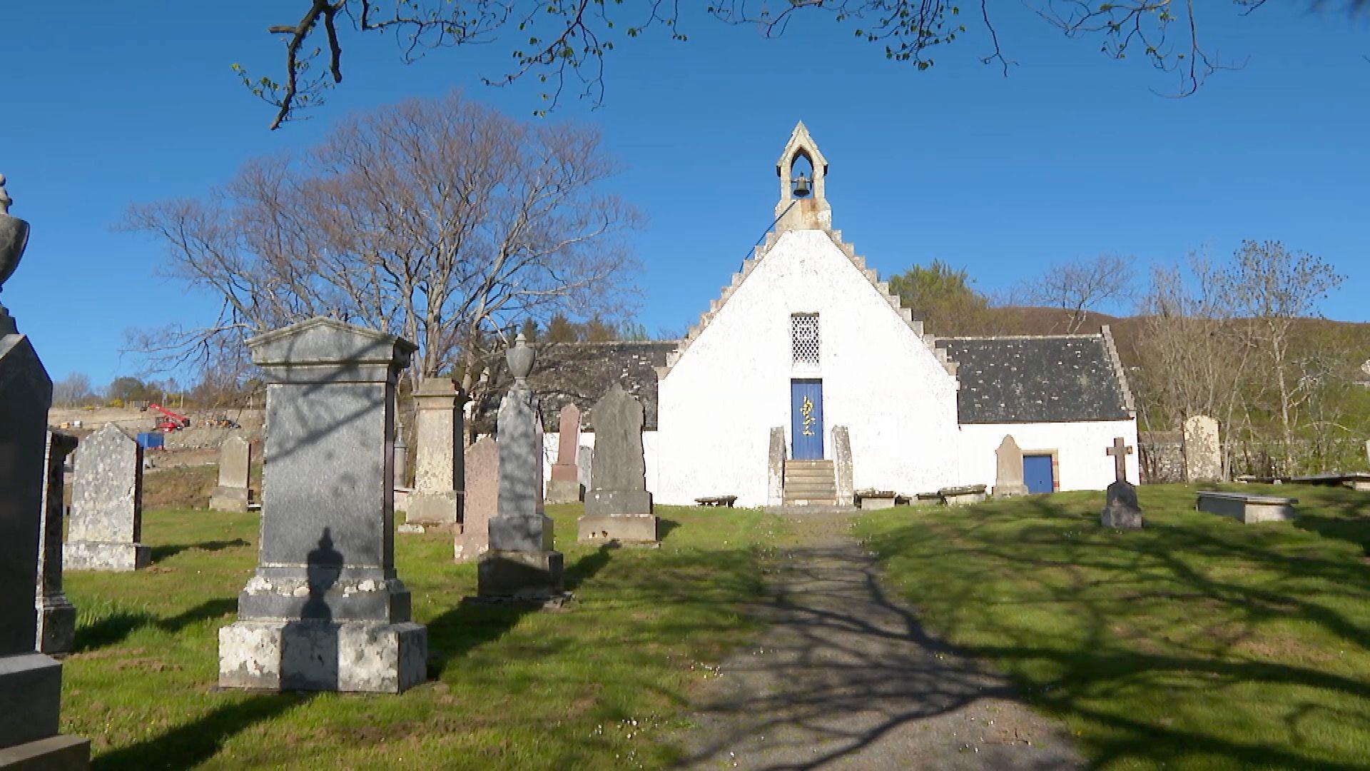 Seann Eaglais Naomh Anndra, Tunga 