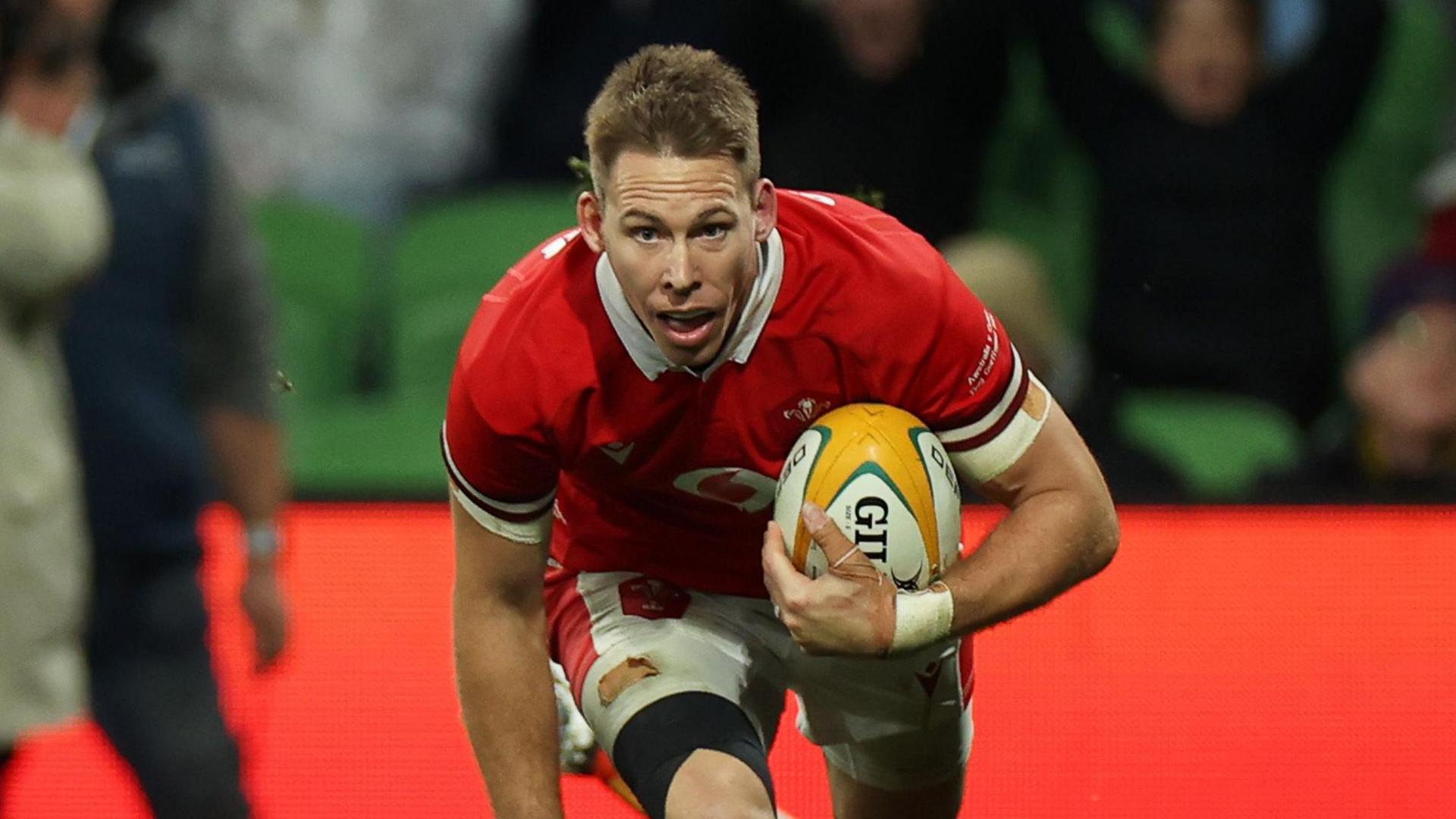 Liam Williams crossed for his 21st Wales try in his 92nd international against Australia in Melbourne.