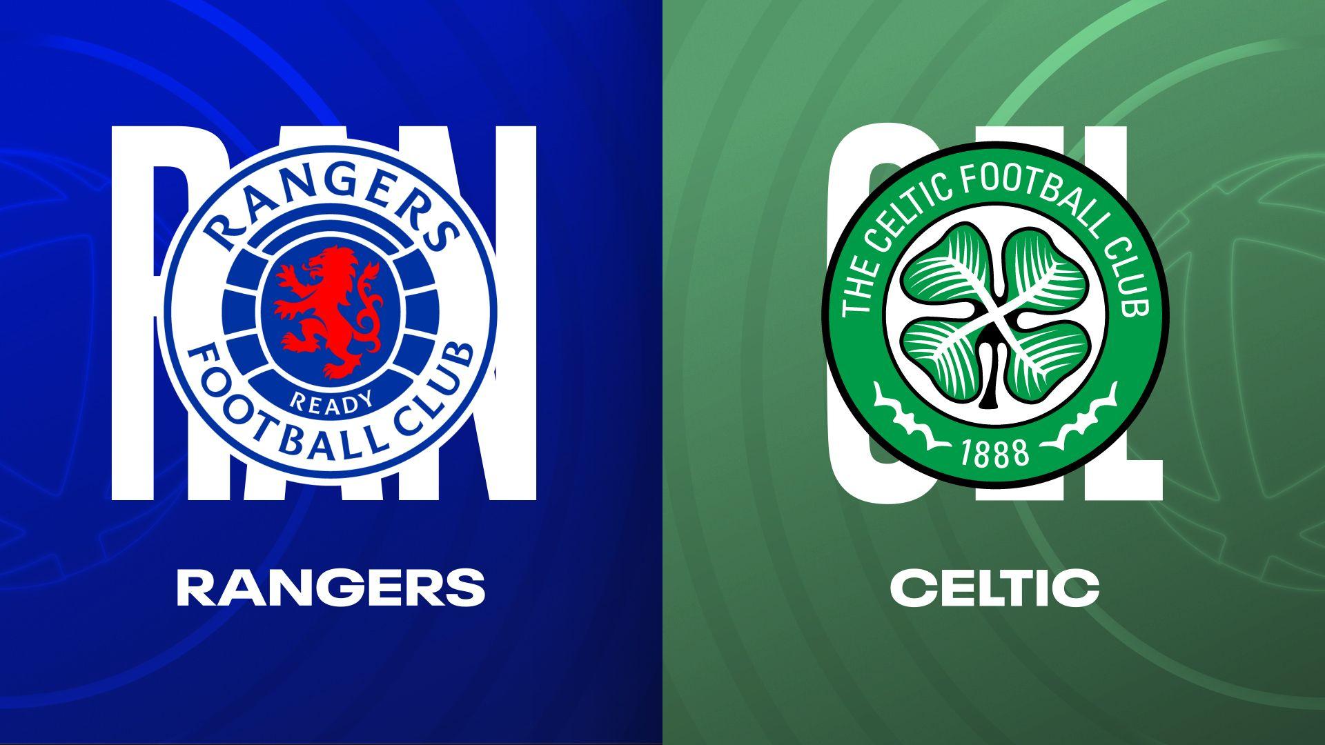 Rangers and Celtic badges