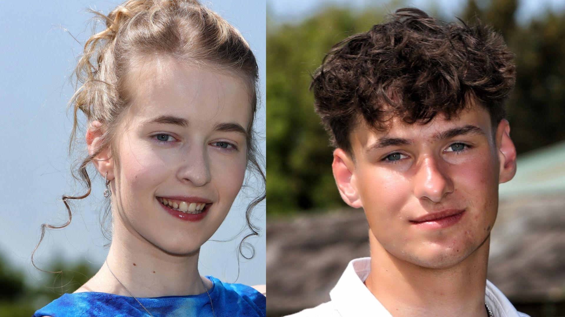 Dafydd Llŷr Hughes a Lleucu-Haf Thomas