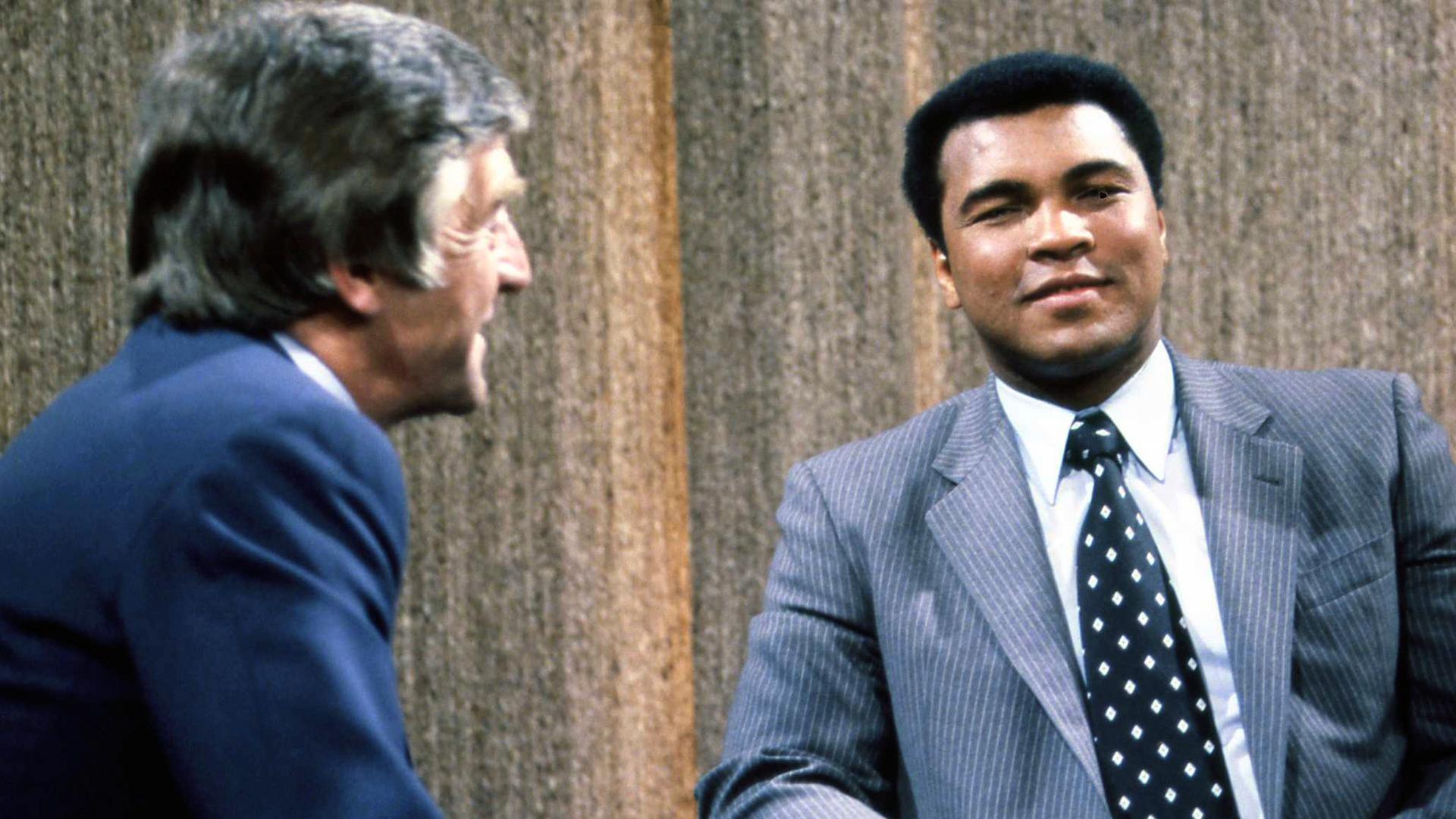 Michael Parkinson and Muhammad Ali