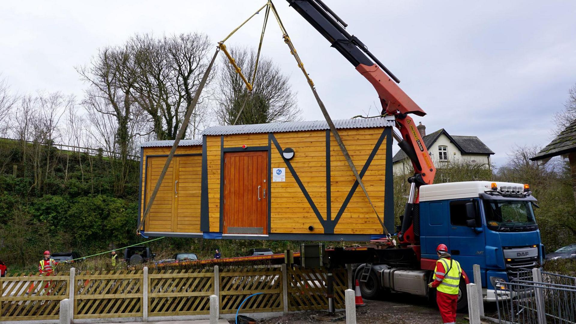 Changing facility at Peak District National Park