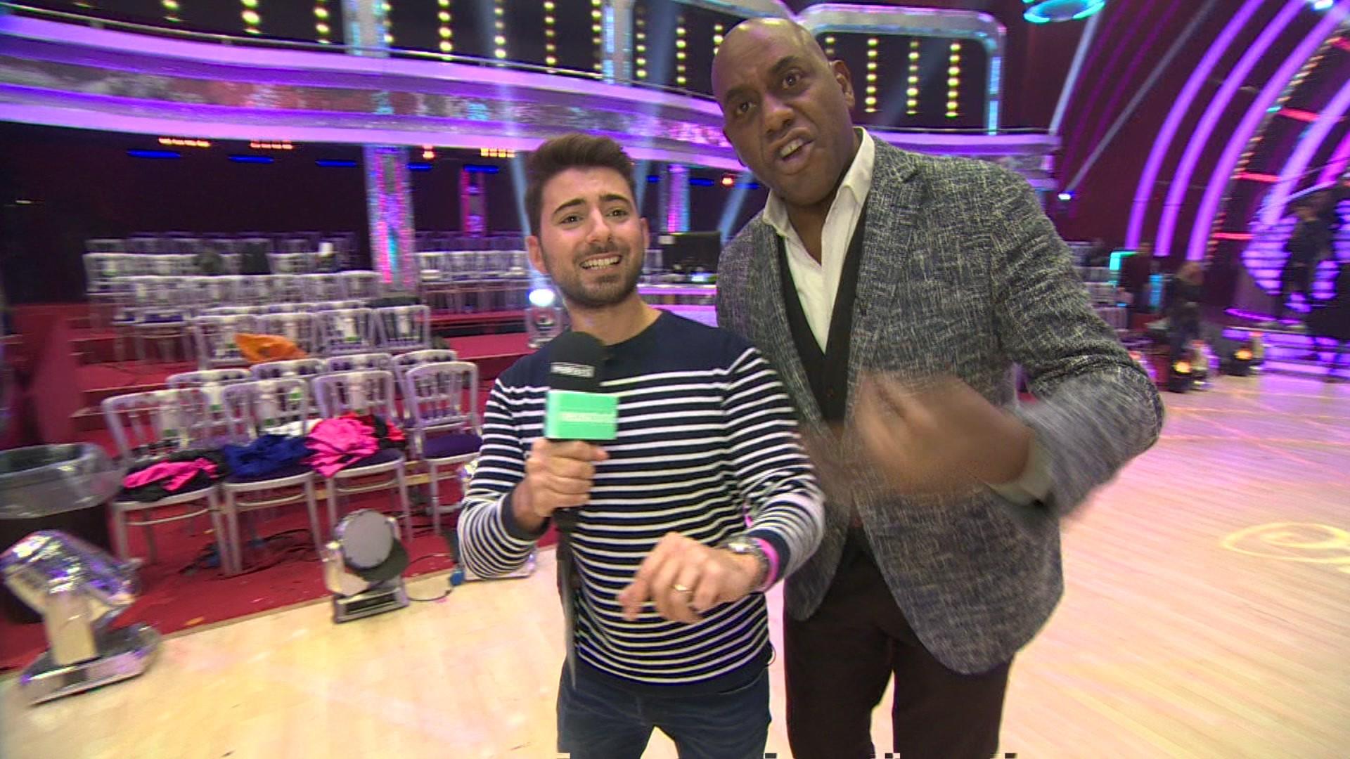 Ricky Boleto and Ainsley Harriot