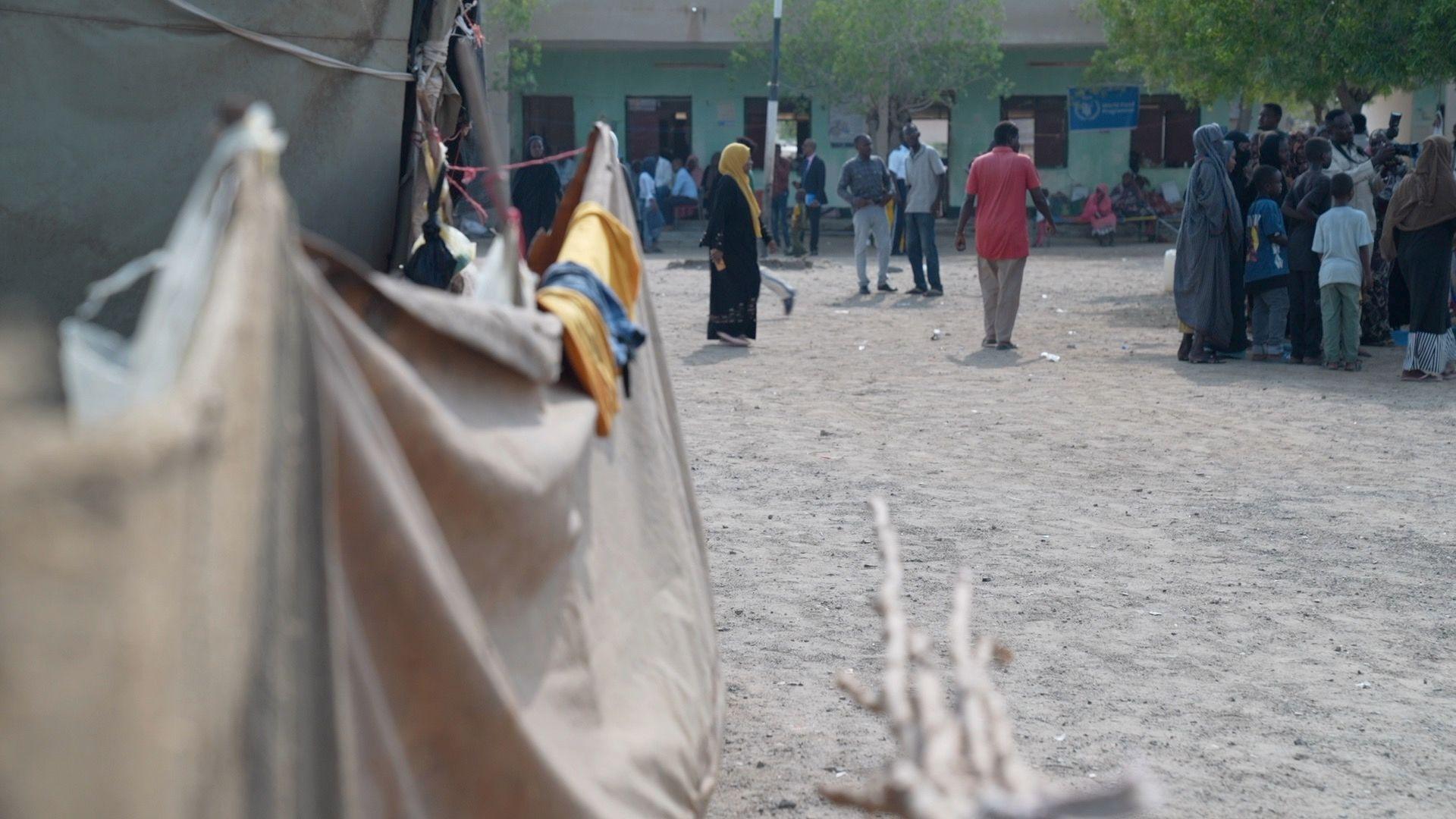 A camp in Port Sudan