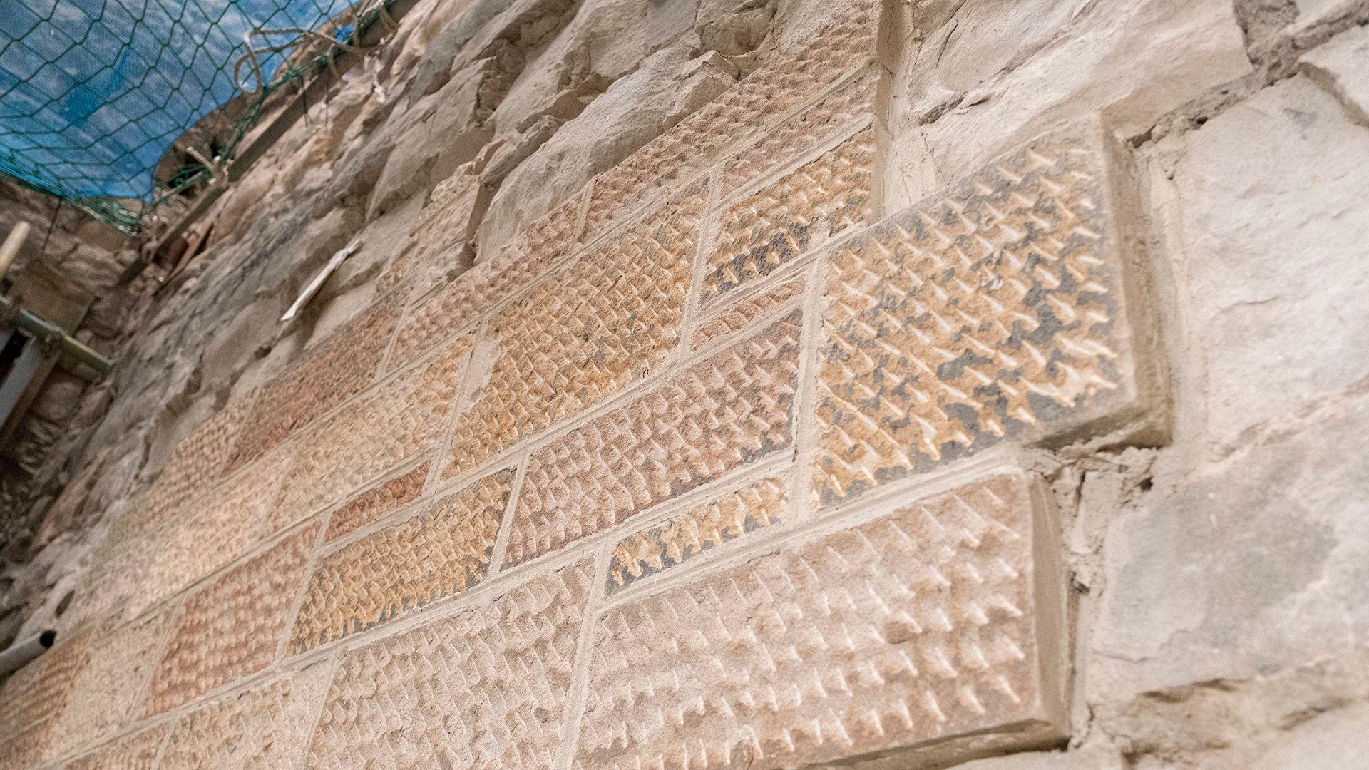 Interior stonework of the Mackintosh Building