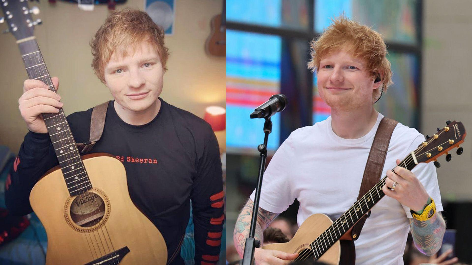 ed sheeran lookalike and ed sheeran