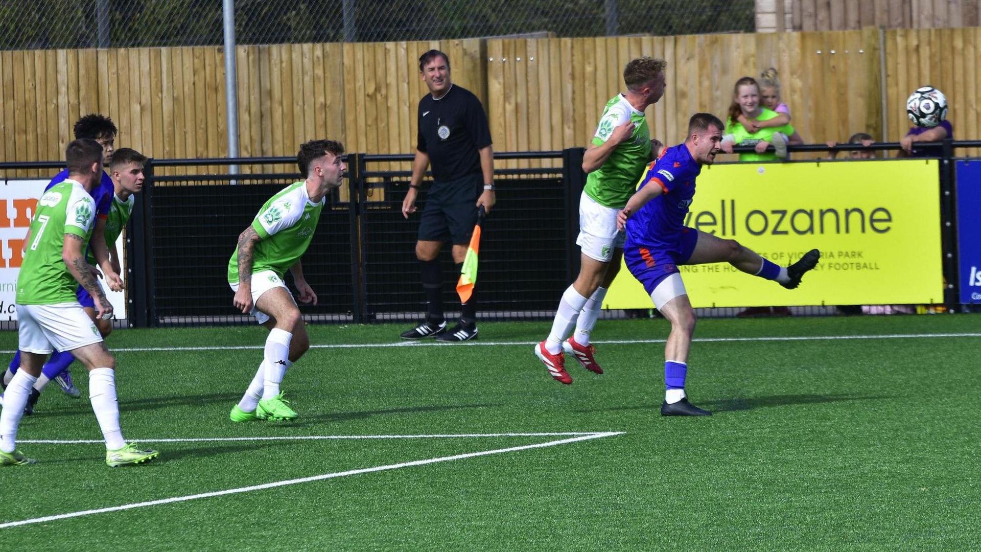 Guernsey FC in action