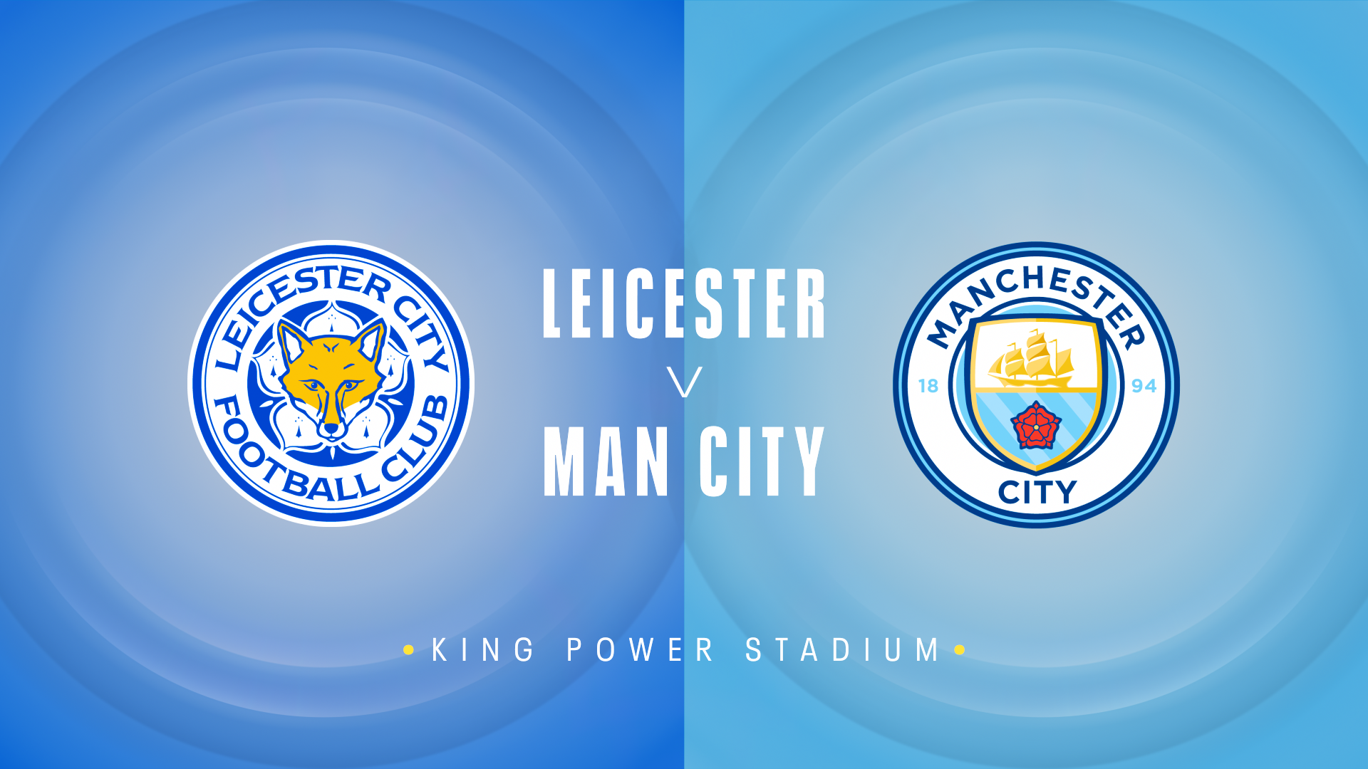 Leicester v Man City