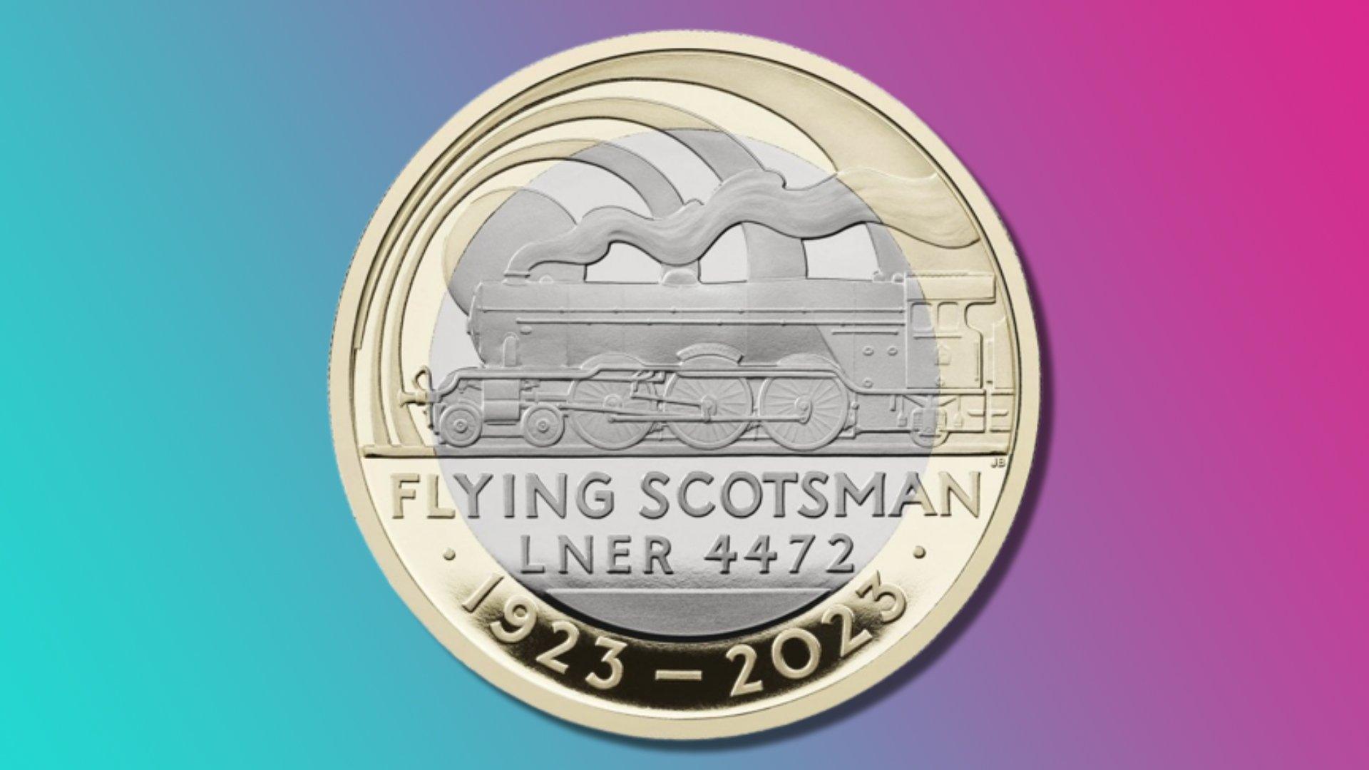 Flying Scotsman coin