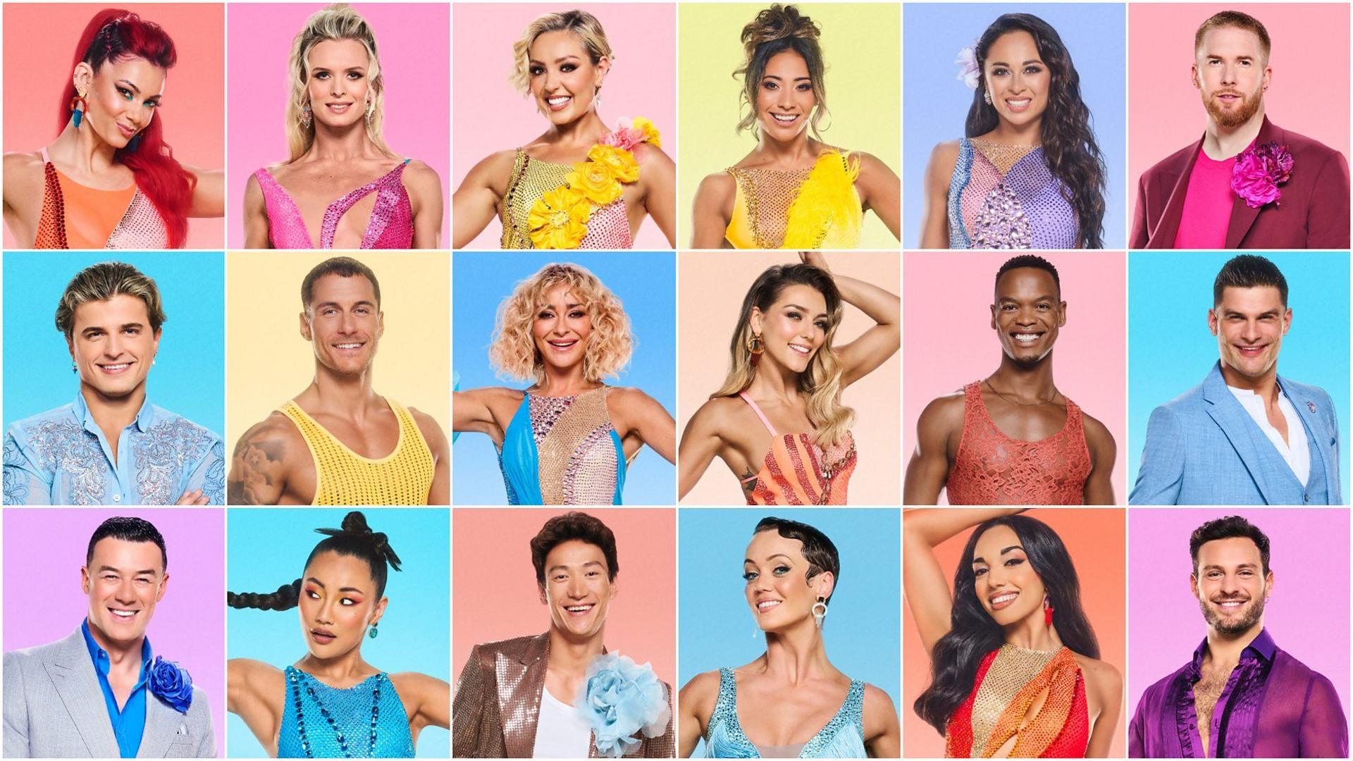 Strictly Pro Dancers. 