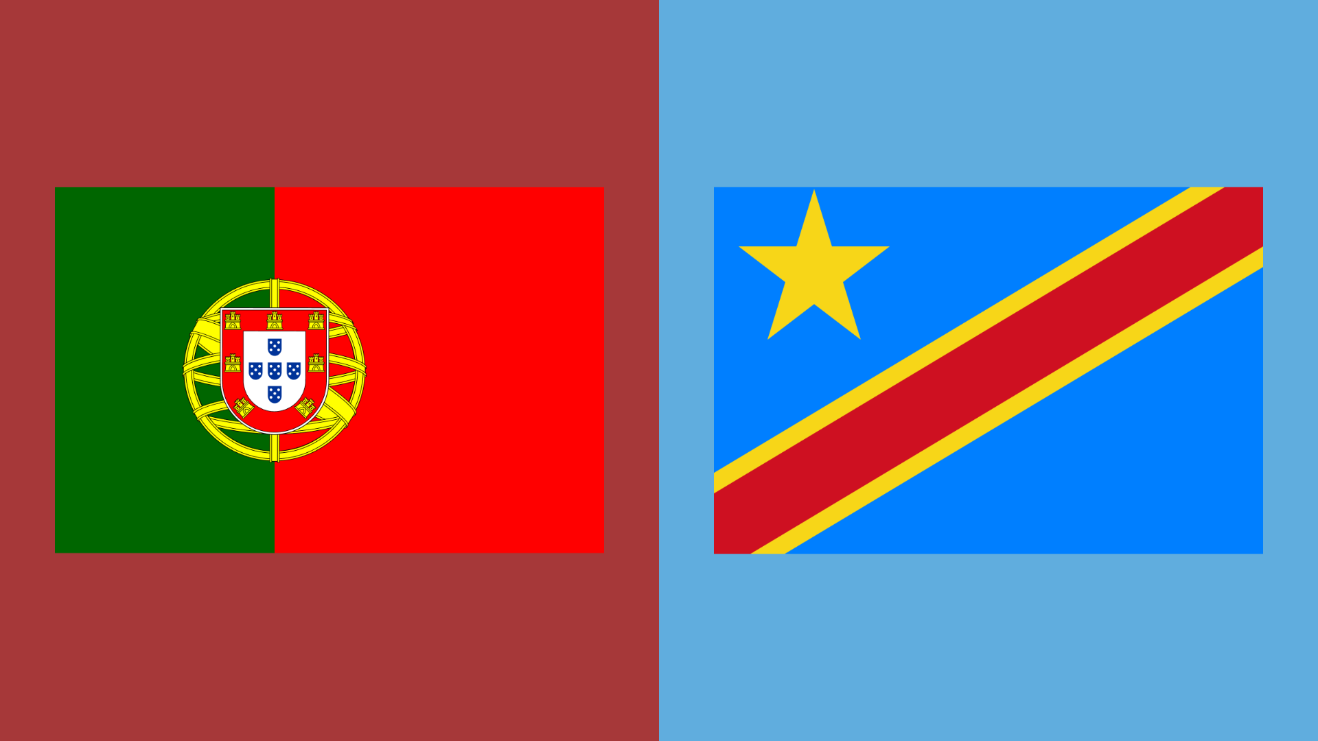 Portugal v DR Congo