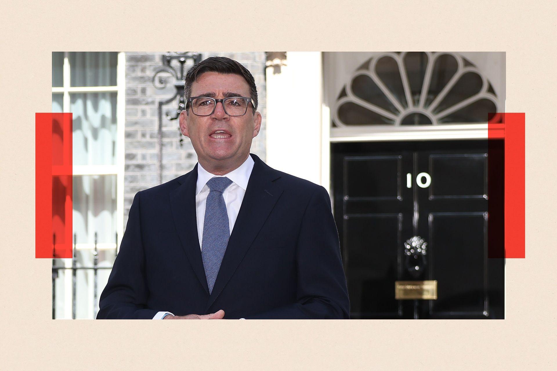 Andy Burnham delivers his inaugural speech as the UK's new prime minister