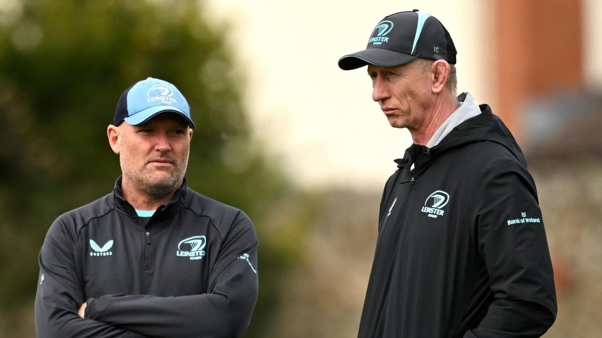 Jacques Nienaber and Leo Cullen