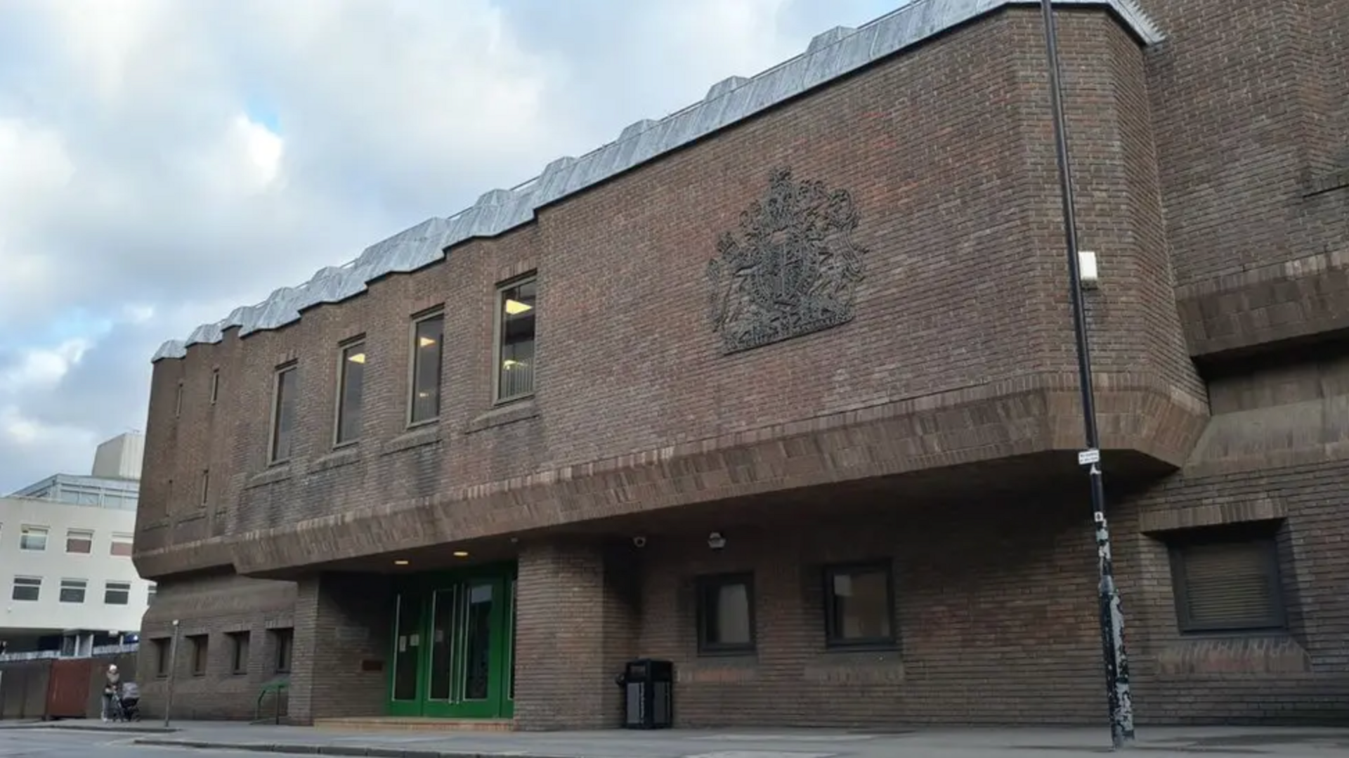 The outside of Chelmsford Crown Court