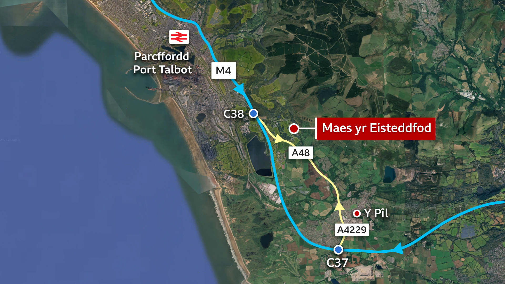 Map Eisteddfod