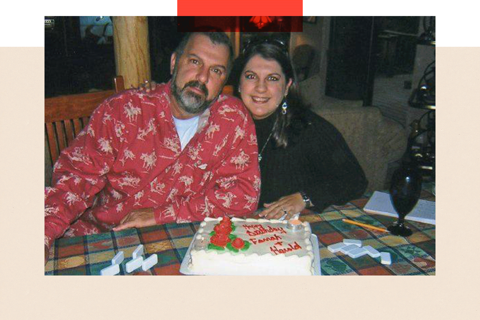 Harold Dillard pictured alongside his daughter Farrah Fasold