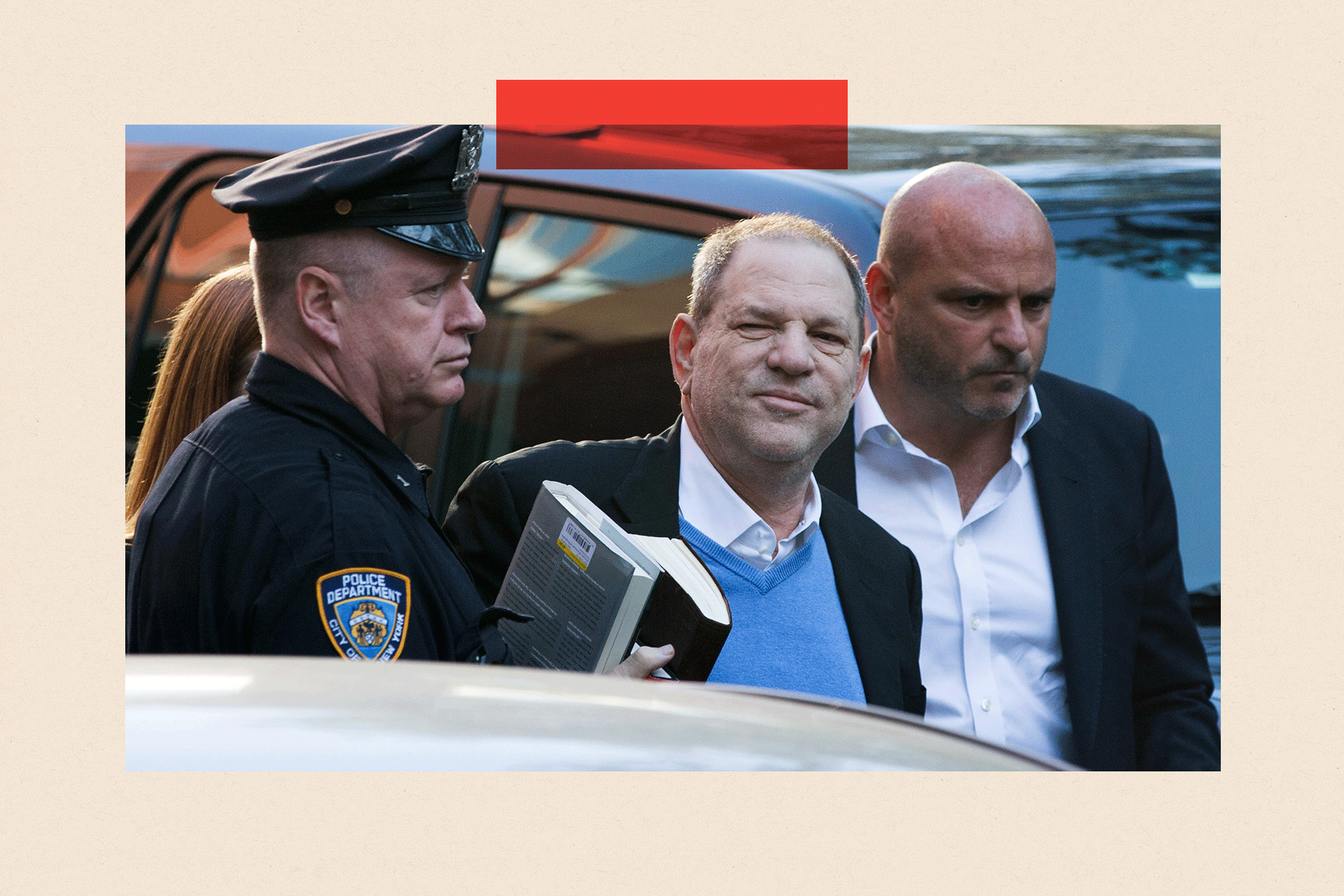 Harvey Weinstein turns himself in to the New York Police Department's First Precinct