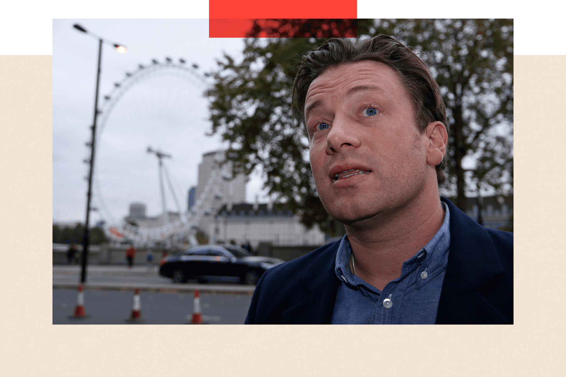 Jamie Oliver at Portcullis House to present his strategies to tackle childhood obesity to the Health Committee in 2015